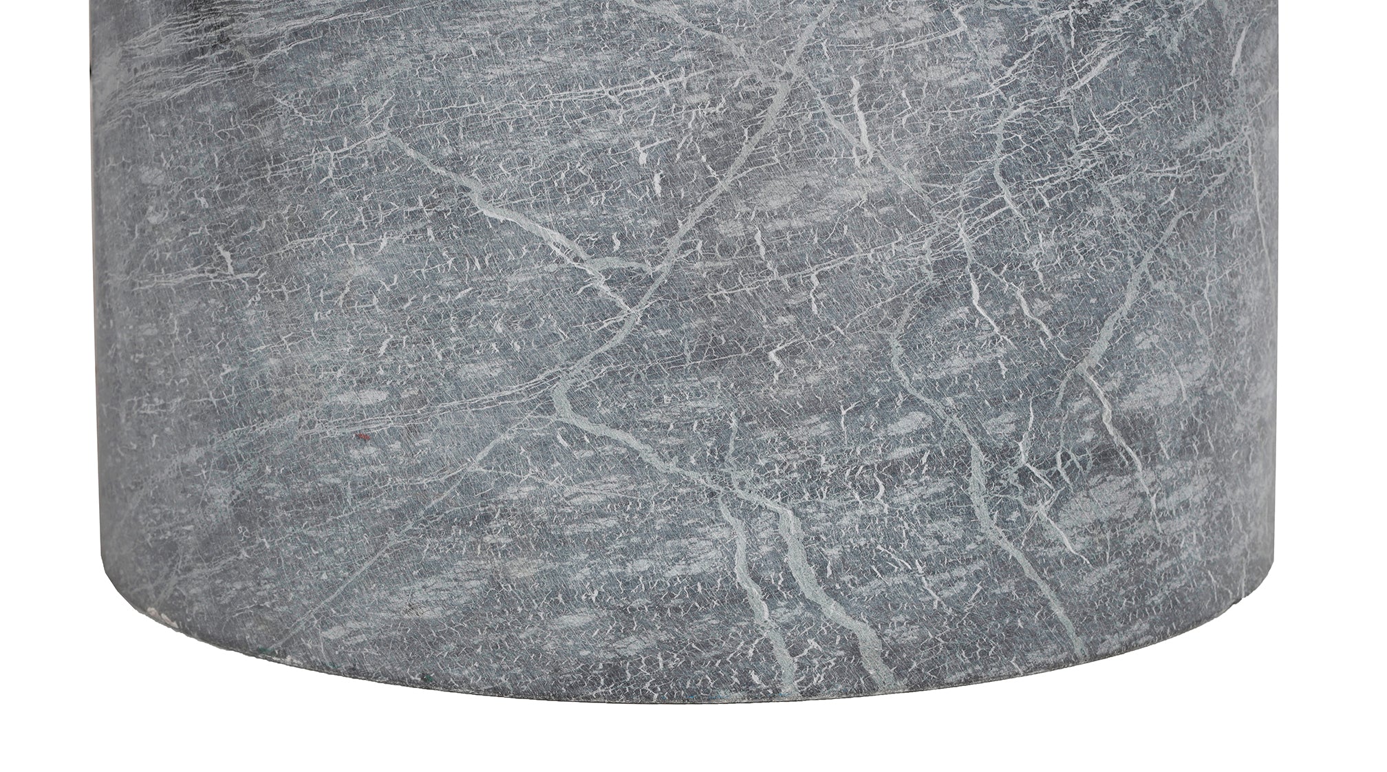 Modern Stone and Metal Bistro Table