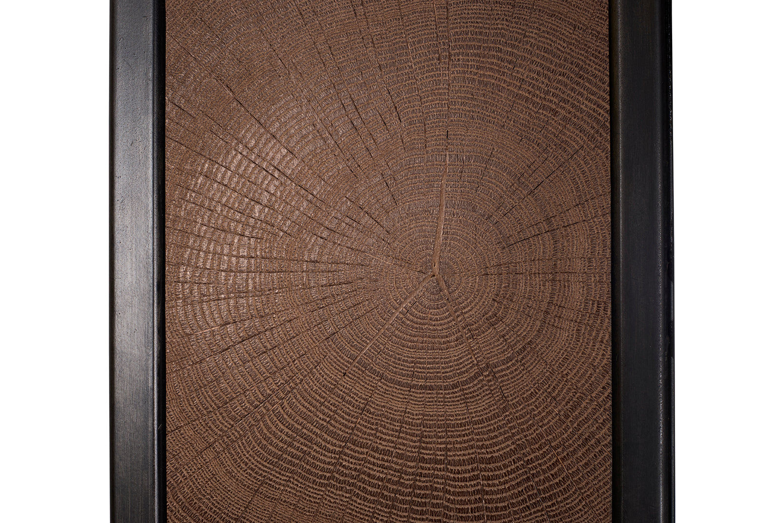 Celestine Oak Mirror