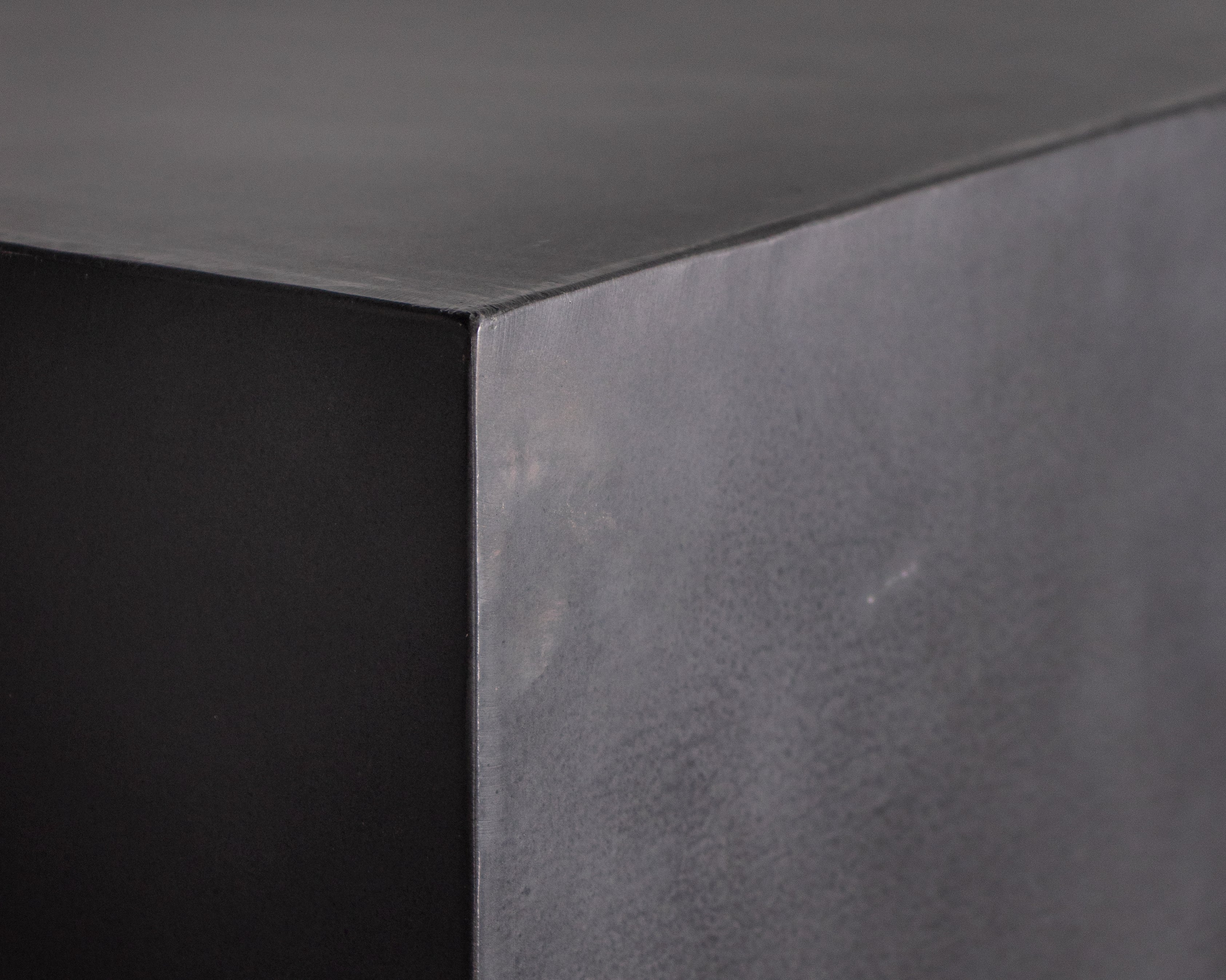 Modern Steel Display Pedestal