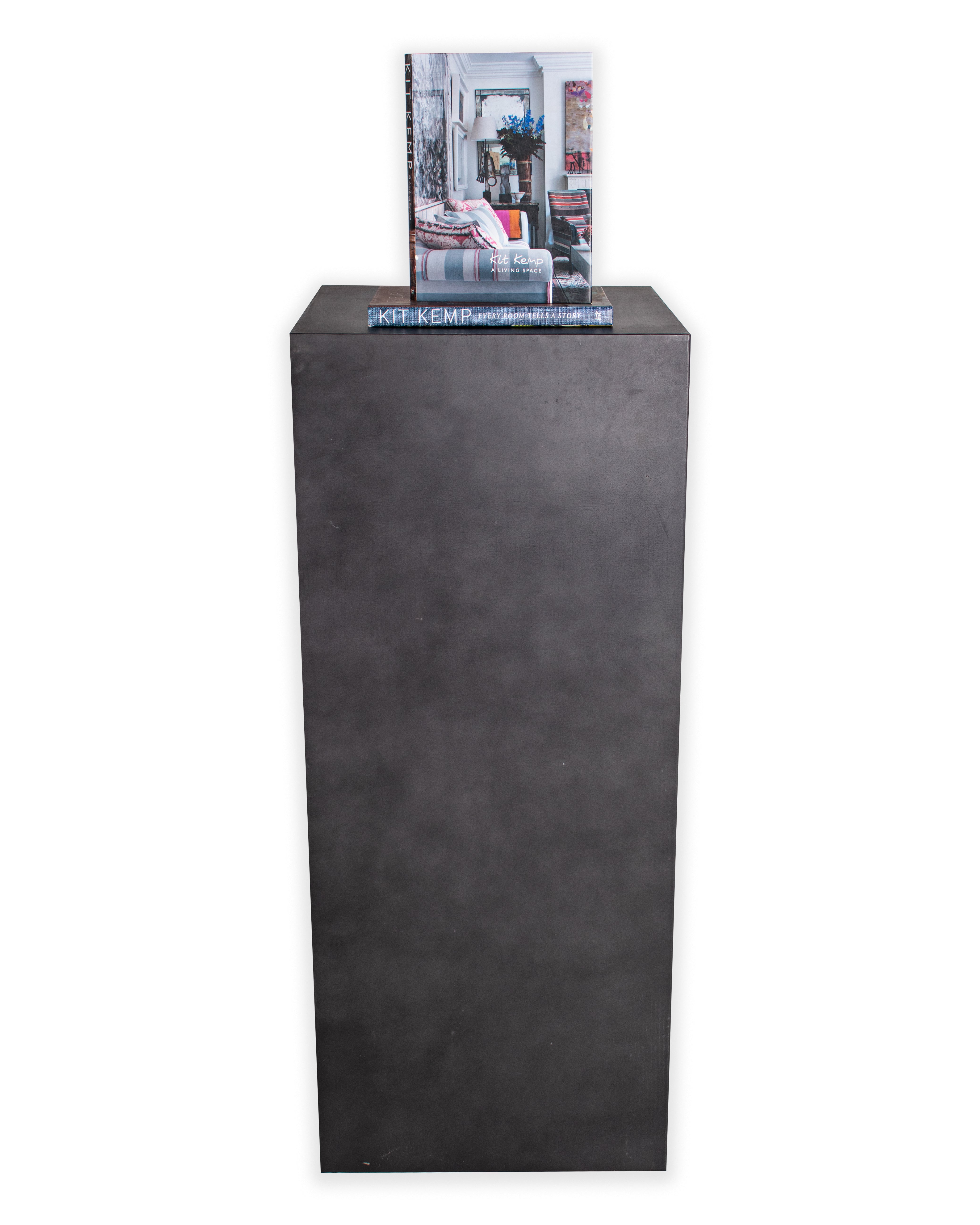 Modern Steel Display Pedestal