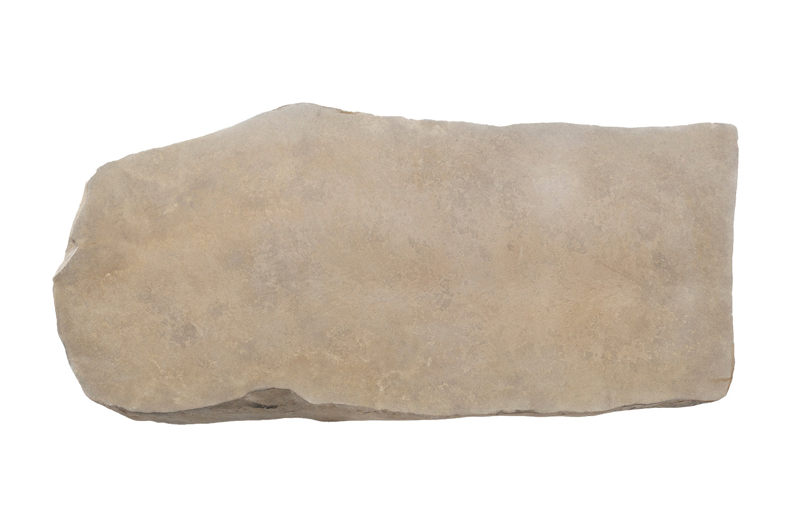 River Stone Coffee Table with Steel Base