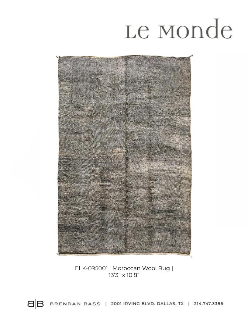 Modern Moroccan Berber Rug