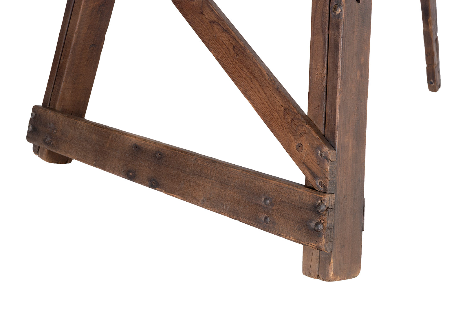 Monumental Oak Artist's Easel
