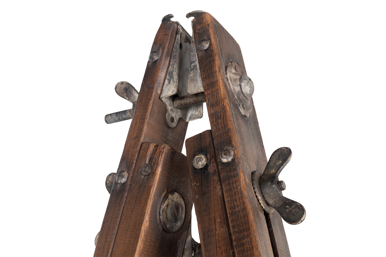 Monumental Oak Artist's Easel