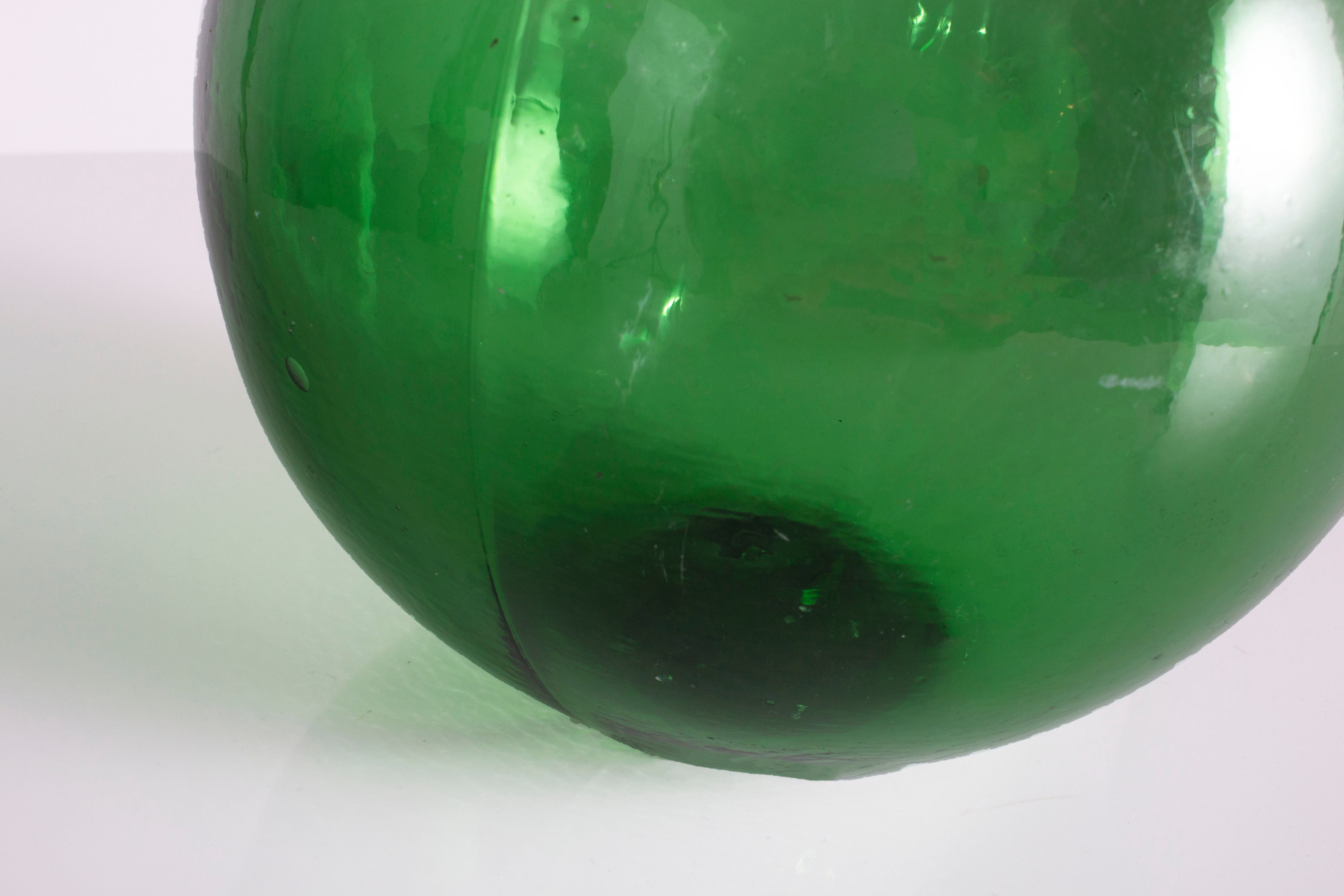 Green Glass Orb
