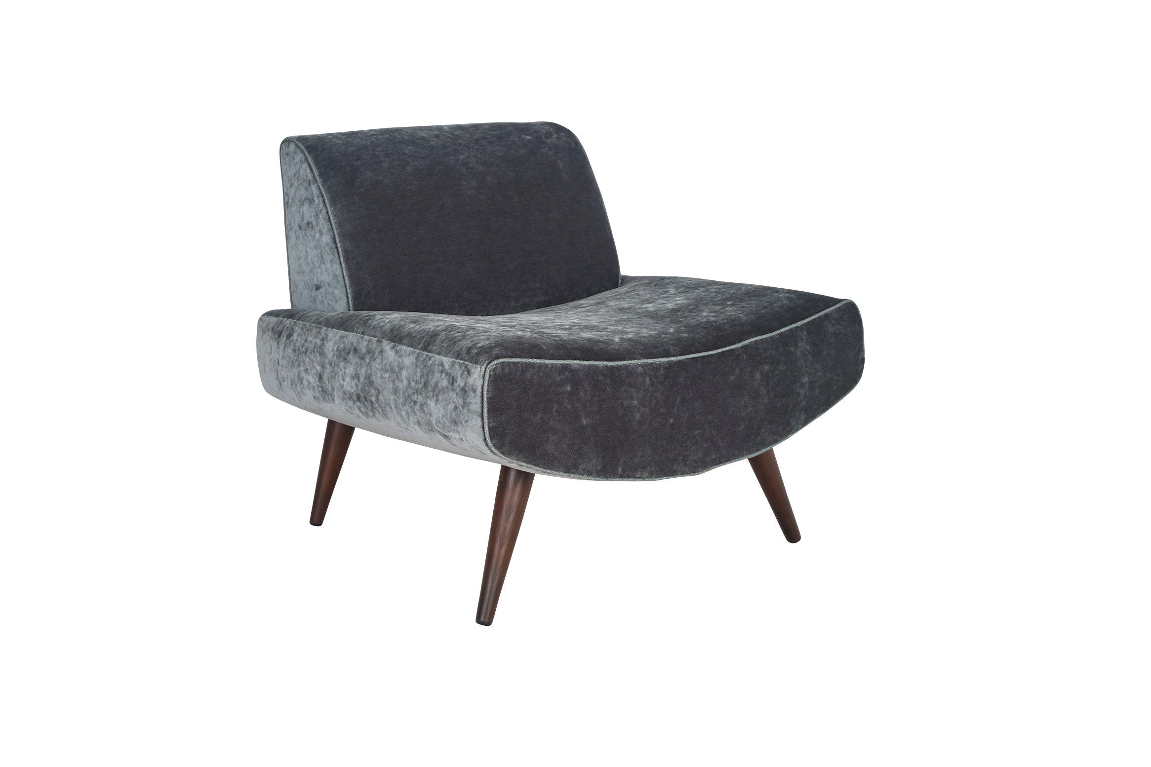 Mid Century Modern Armless Chair