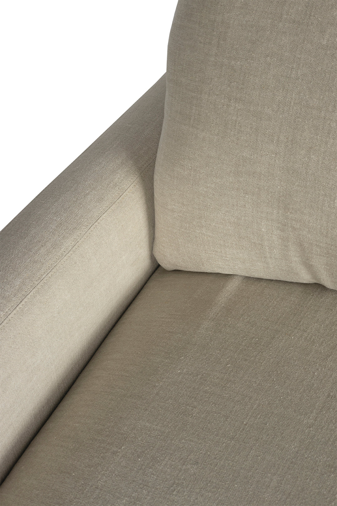 Transitional Bullion Fringe Sofa