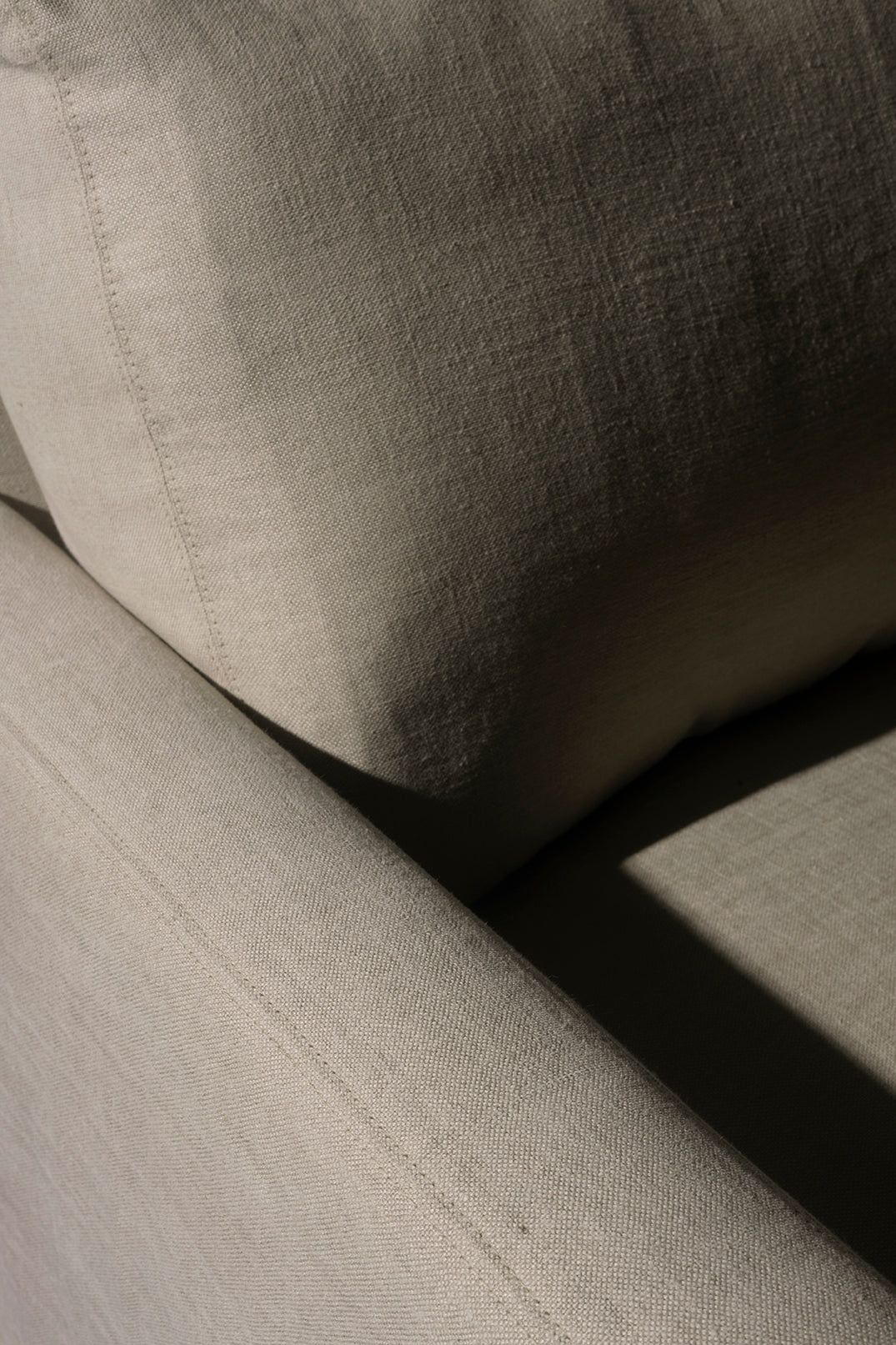 Transitional Bullion Fringe Sofa