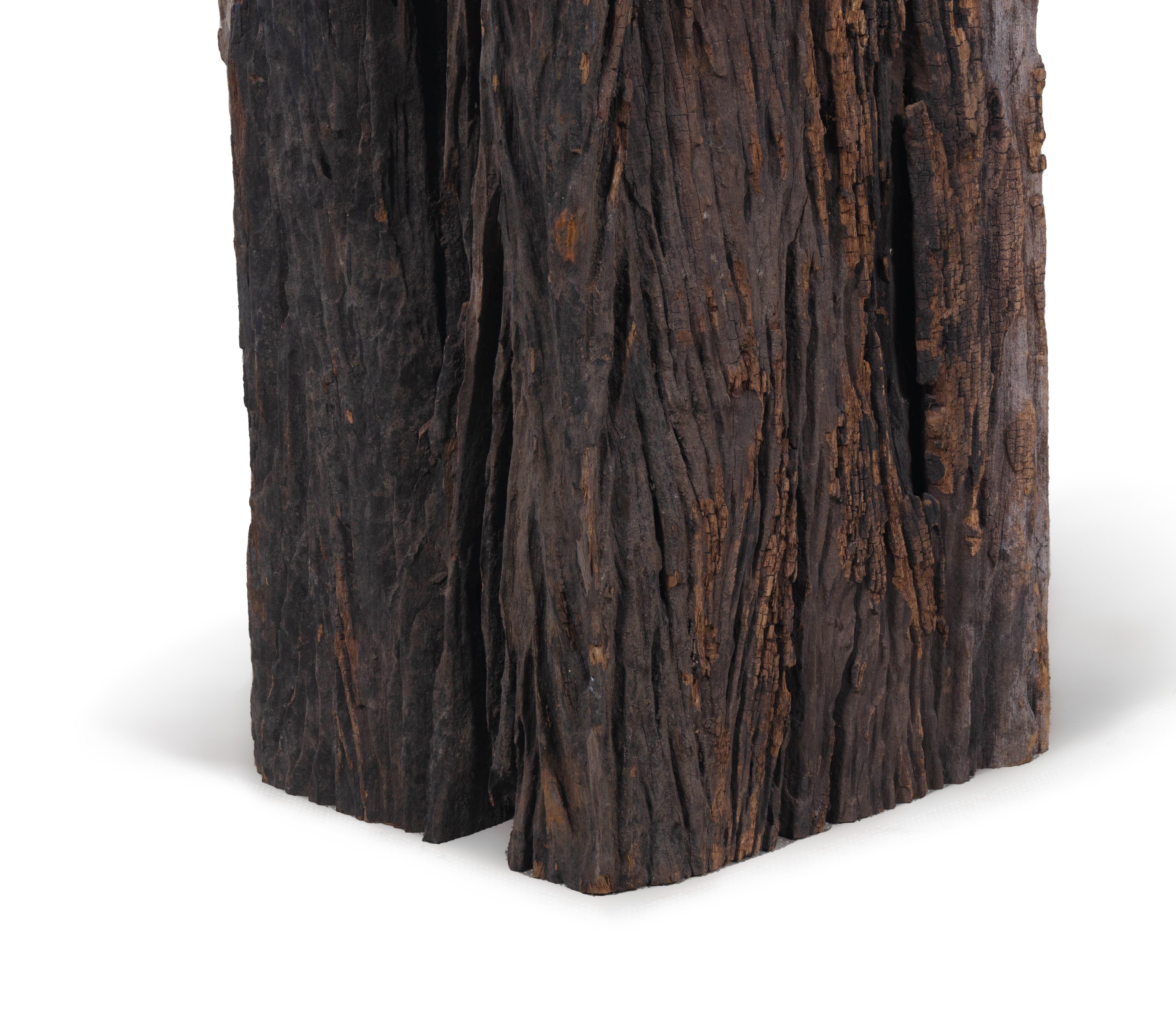 Dutch Side Table with Limestone Top