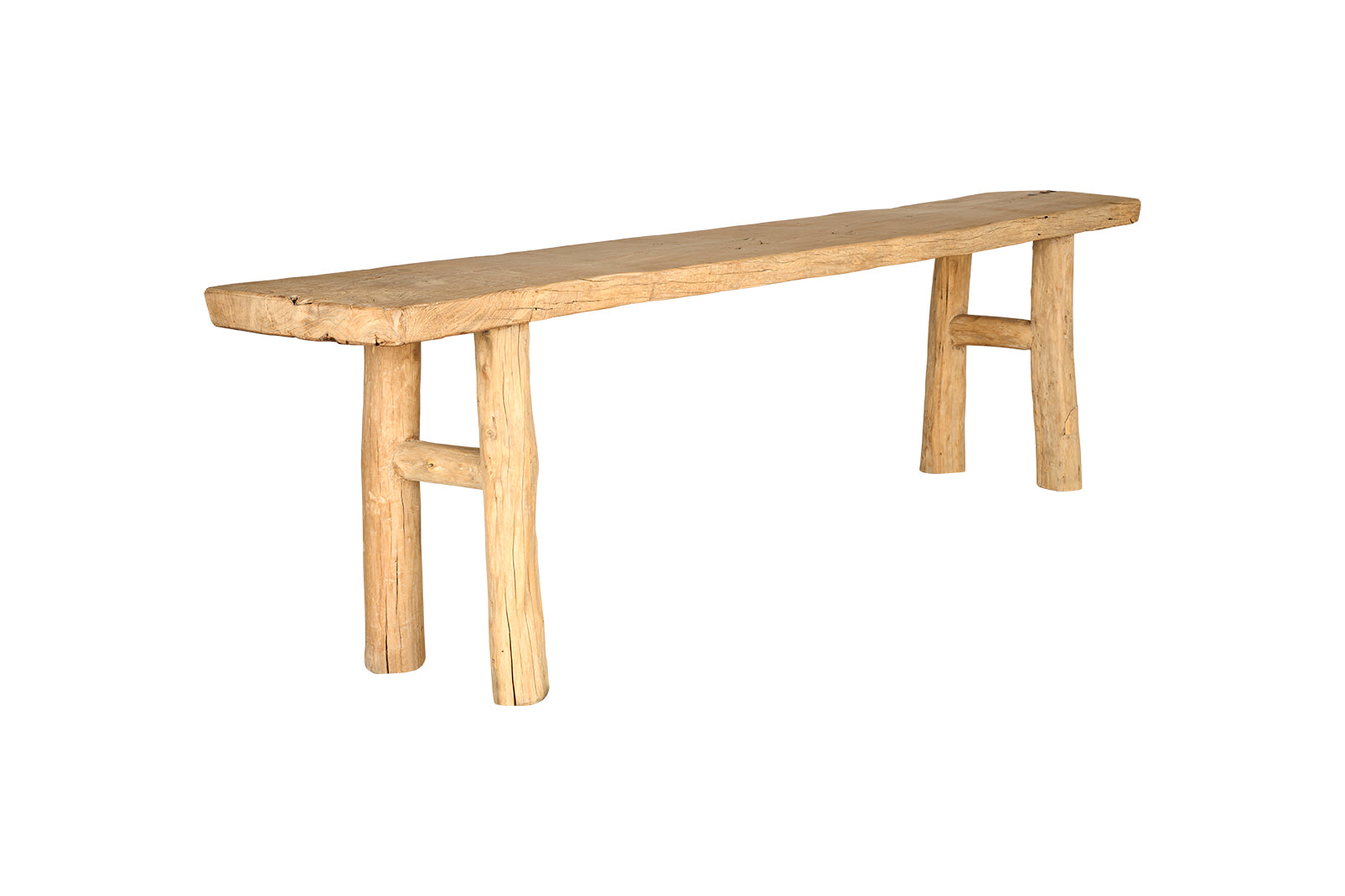 Provincial Elm Console Table