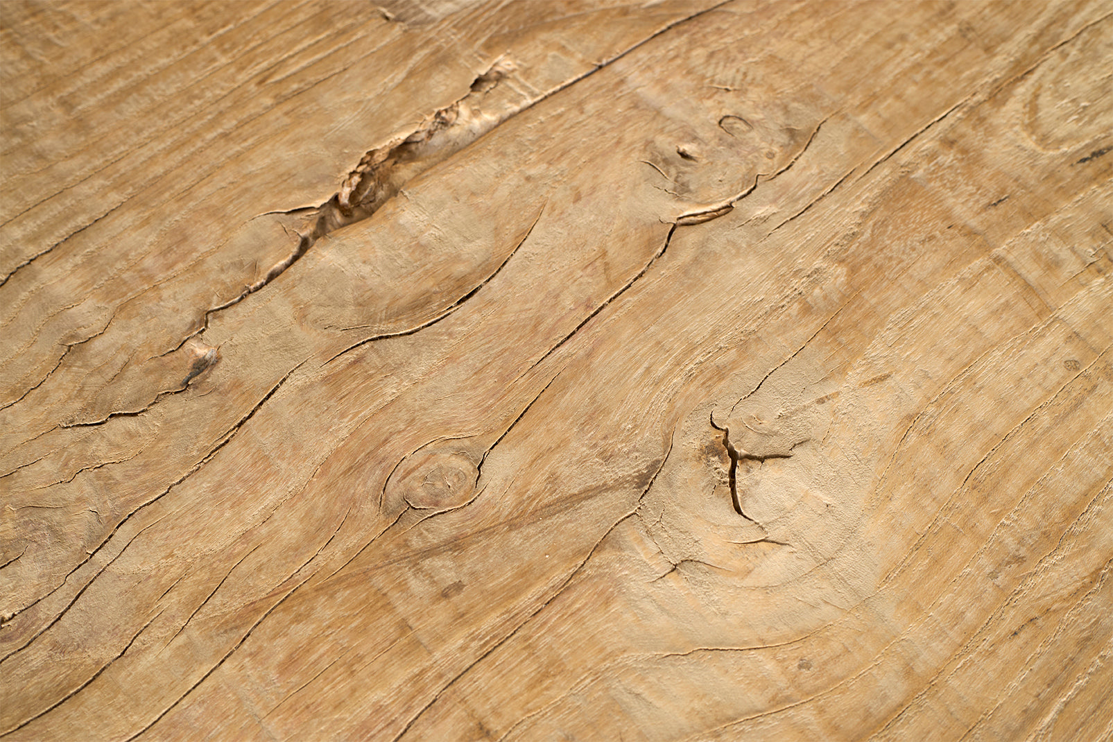 Provincial Elm Console Table