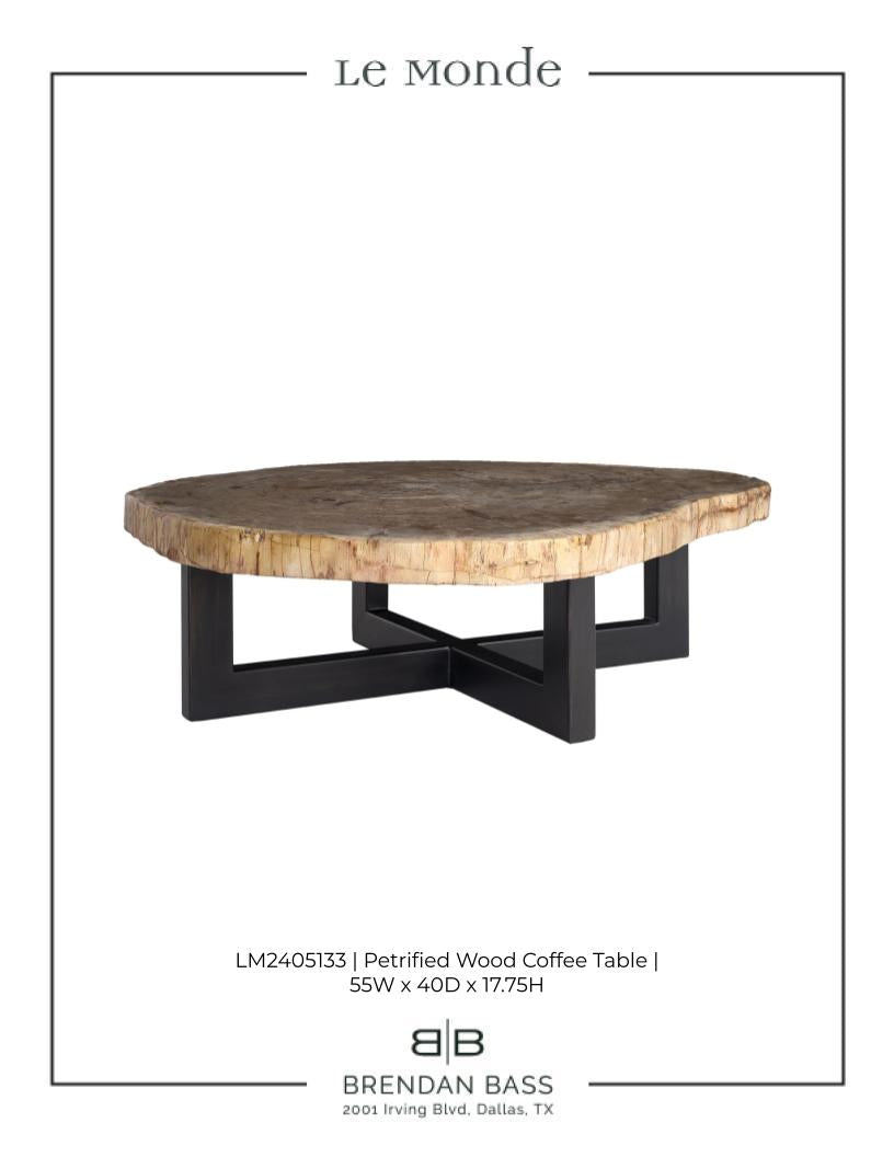 Petrified Wood Coffee Table