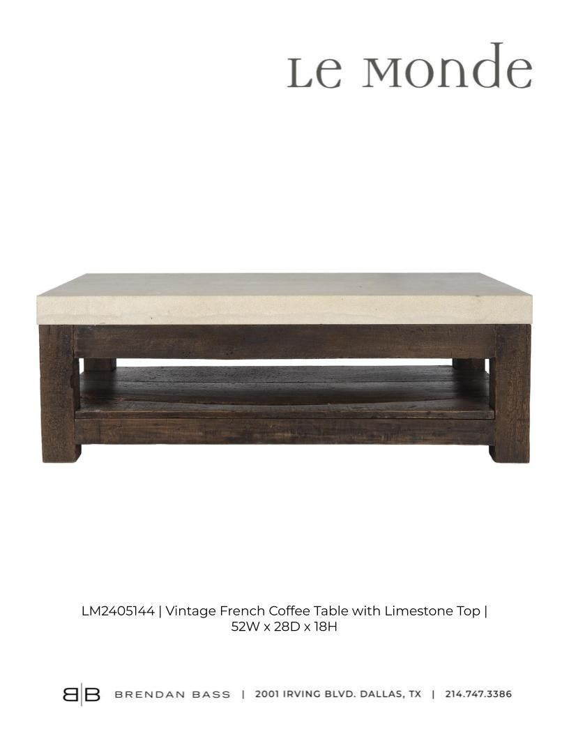 Vintage French Coffee Table