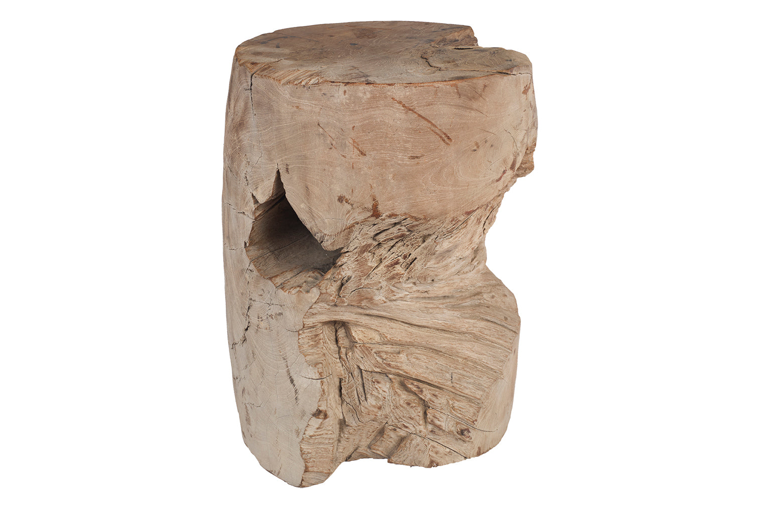 Organic Form Teak Side Table