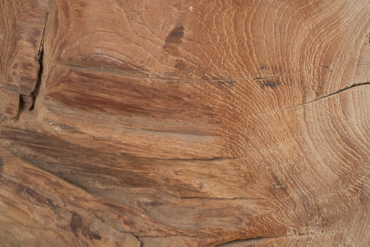 Organic Form Teak Side Table