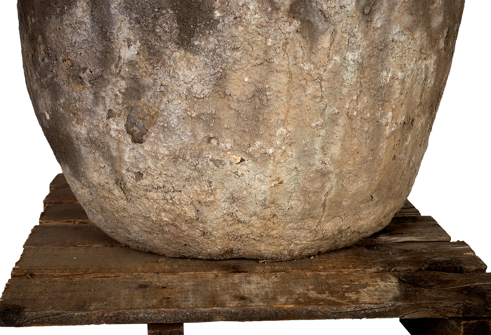 Decorative Cast Cement Planter