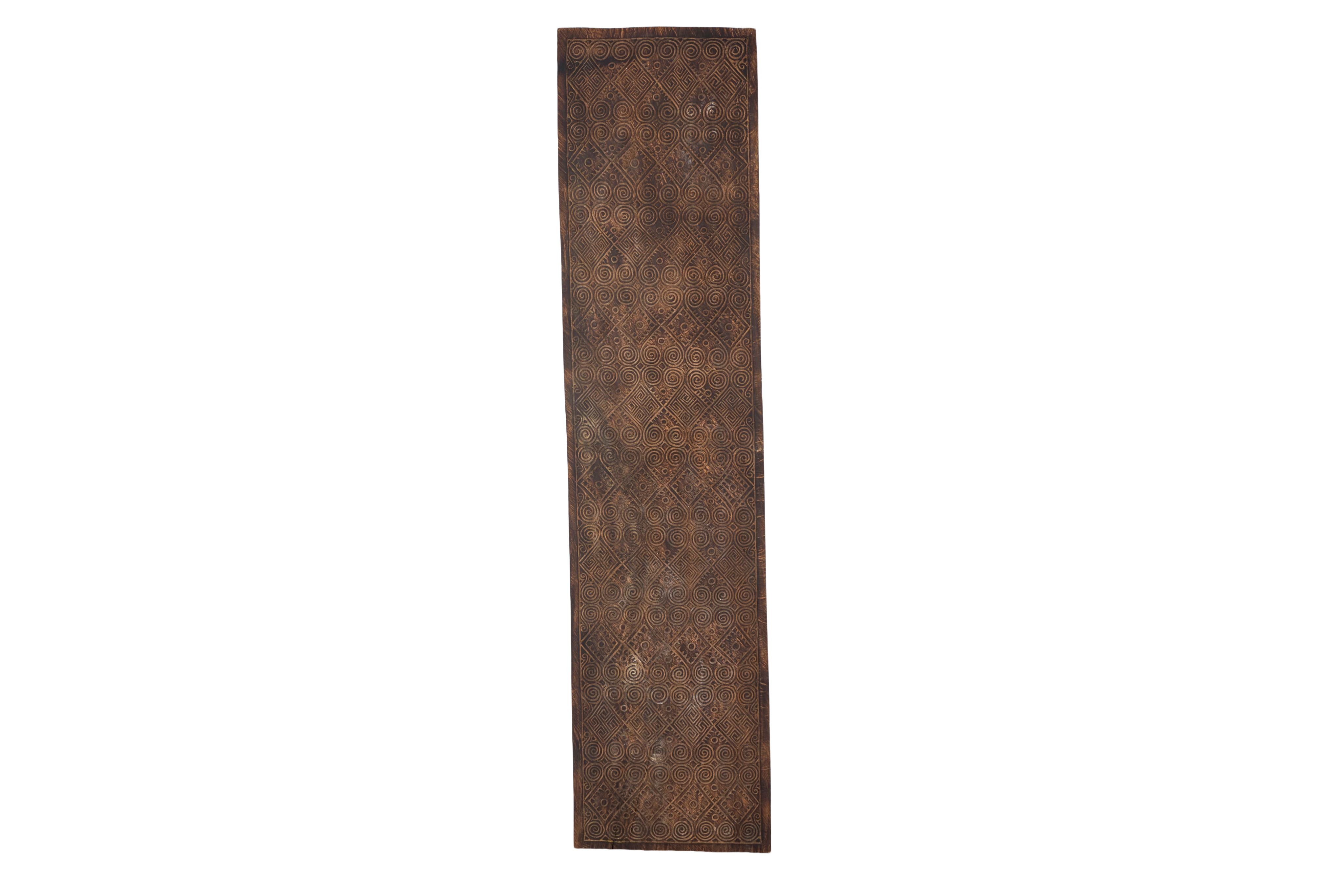 Pair of Intricately Carved Wooden Wall Panels