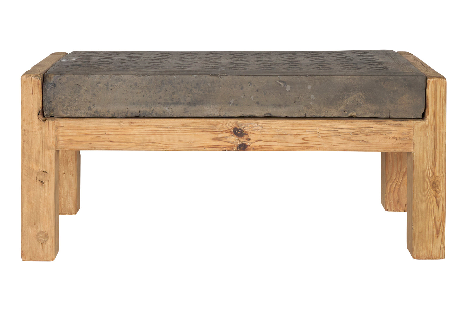 South Asian Architectural Stone Bench