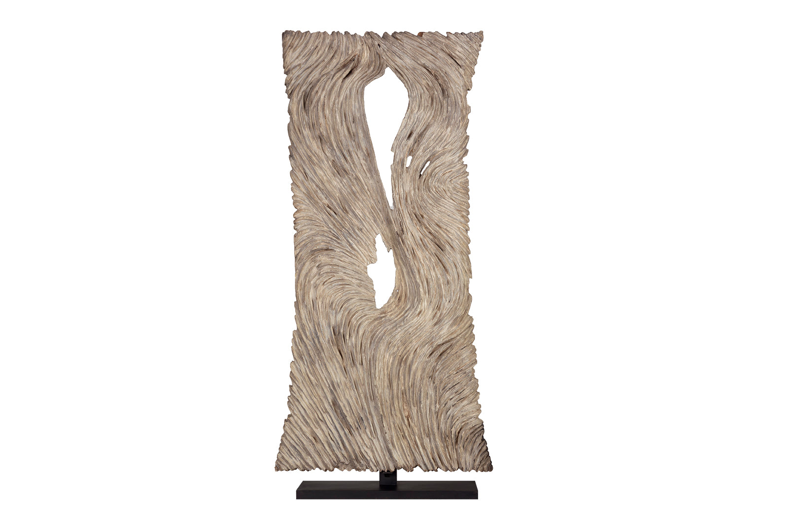 Carved Teak Wood Wall Panel