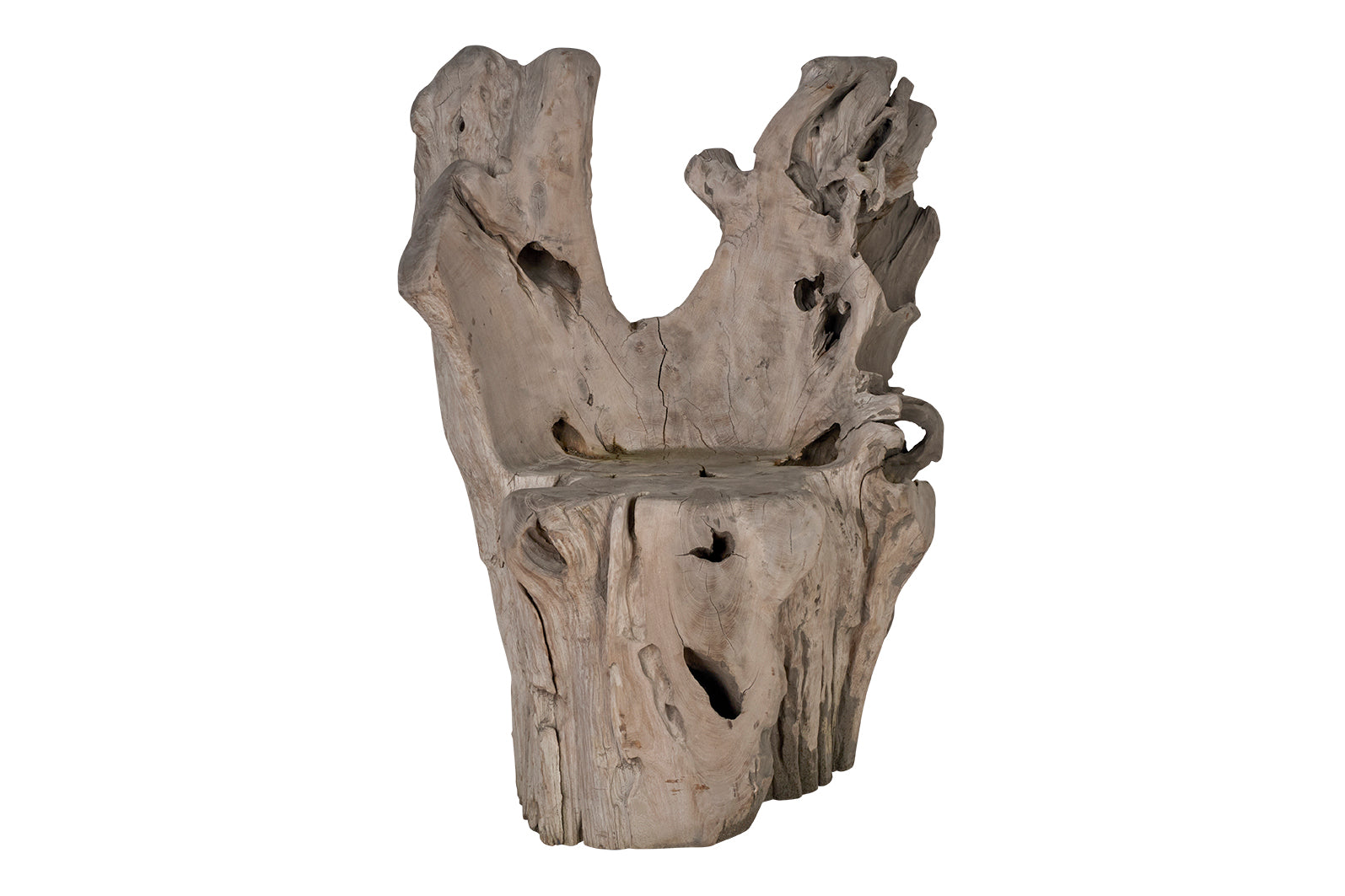 Teak Rootwood Garden Seat