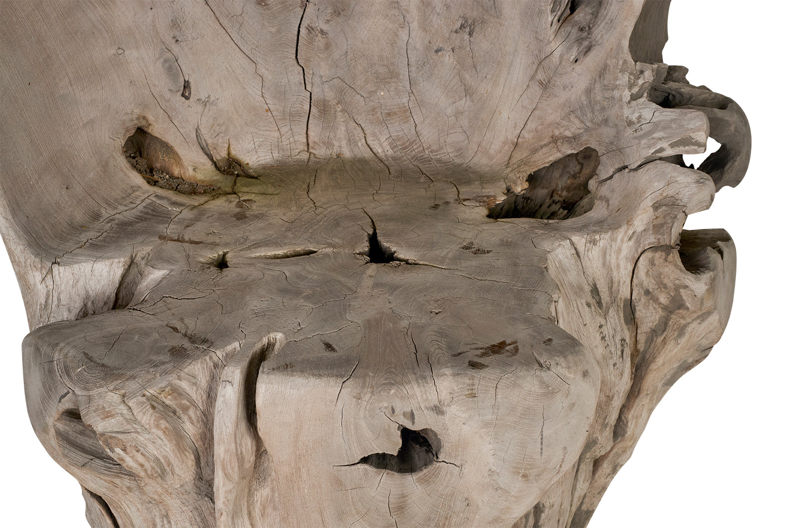 Teak Rootwood Garden Seat