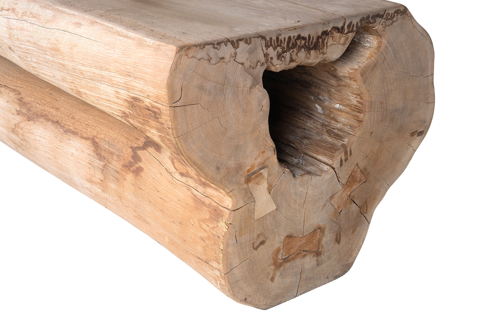 Organic Form Lychee Wood Coffee Table