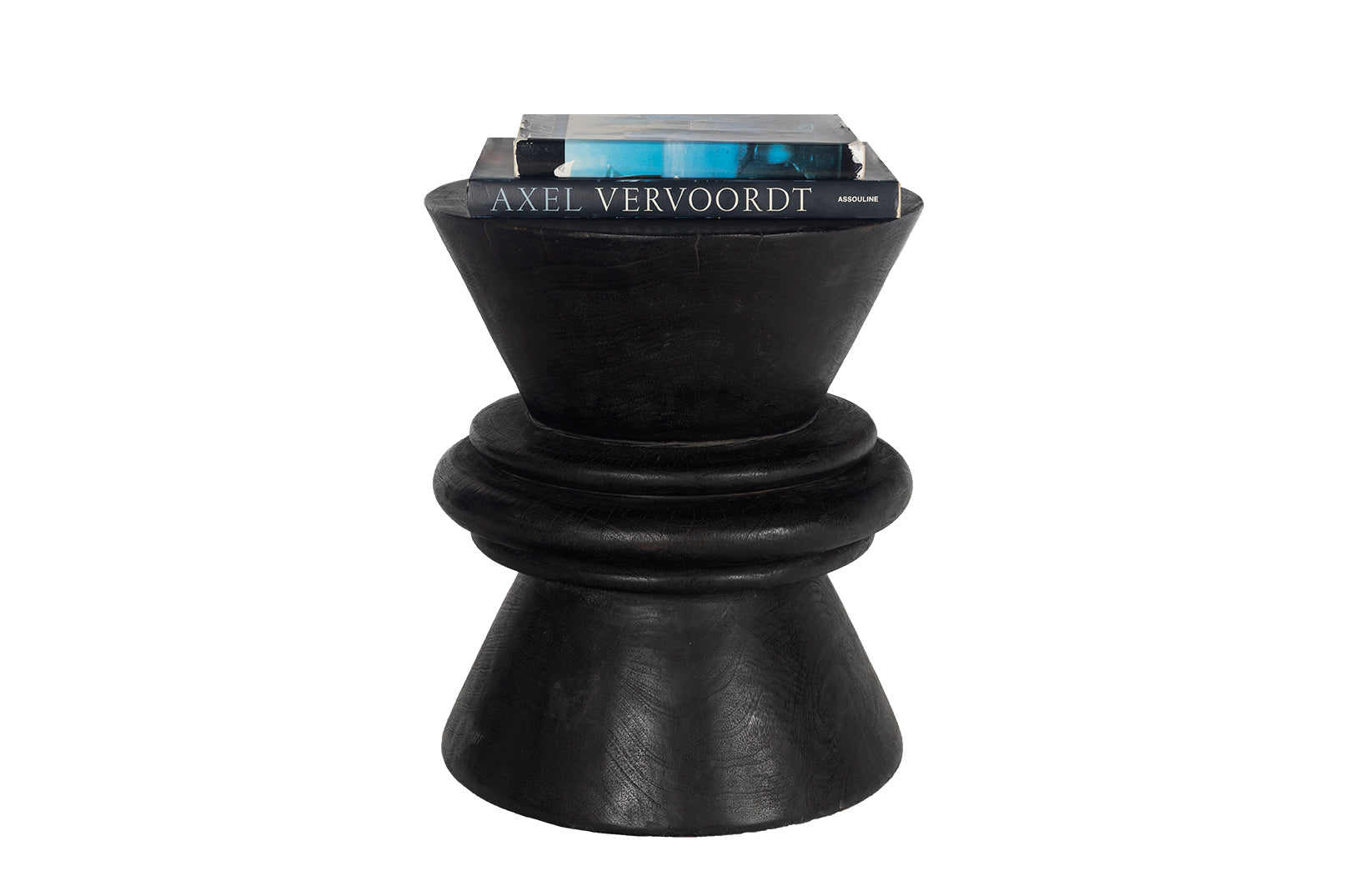 Modern Ebonized Wood Side Table