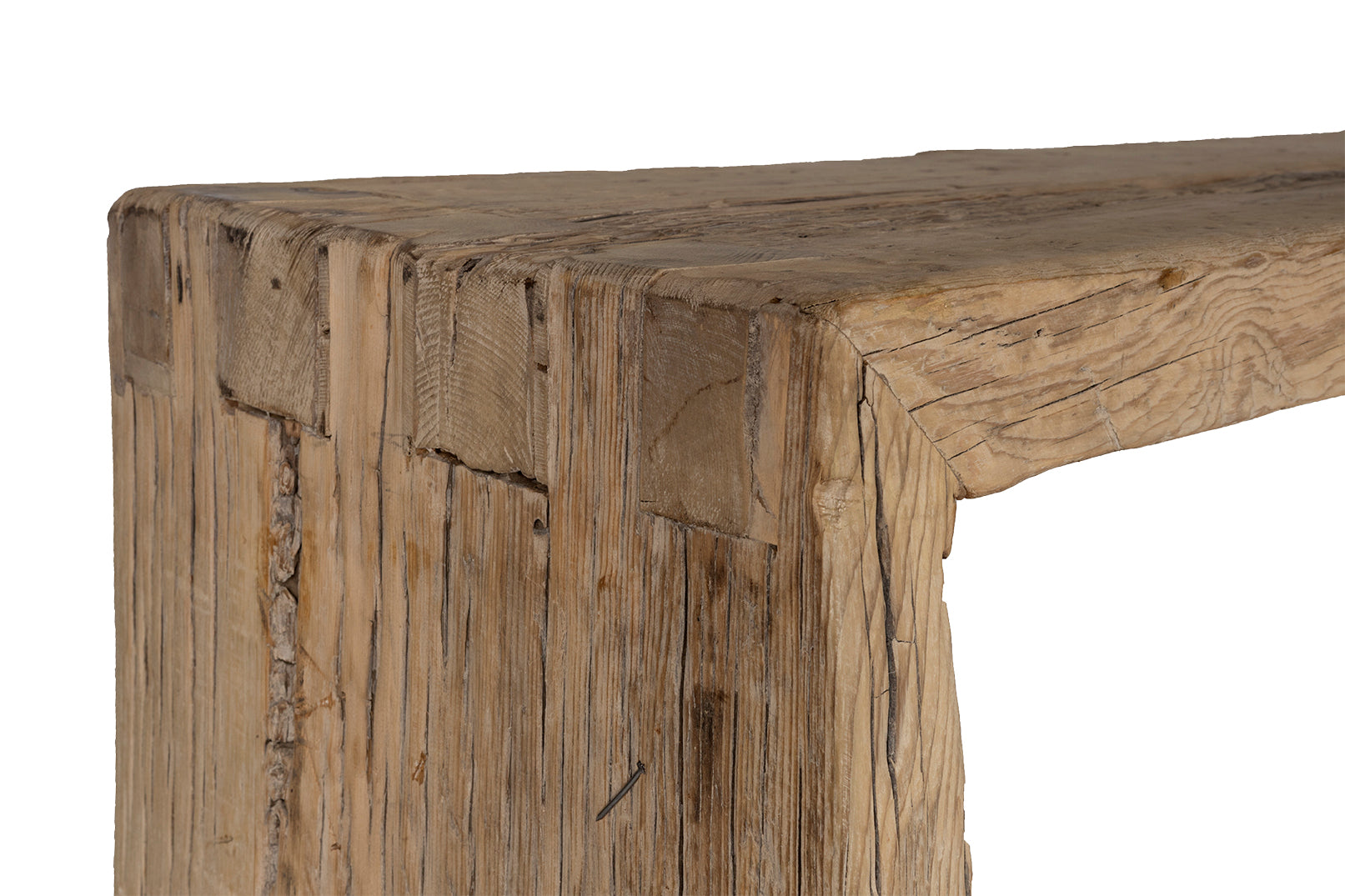 Modern Reclaimed Wood Console