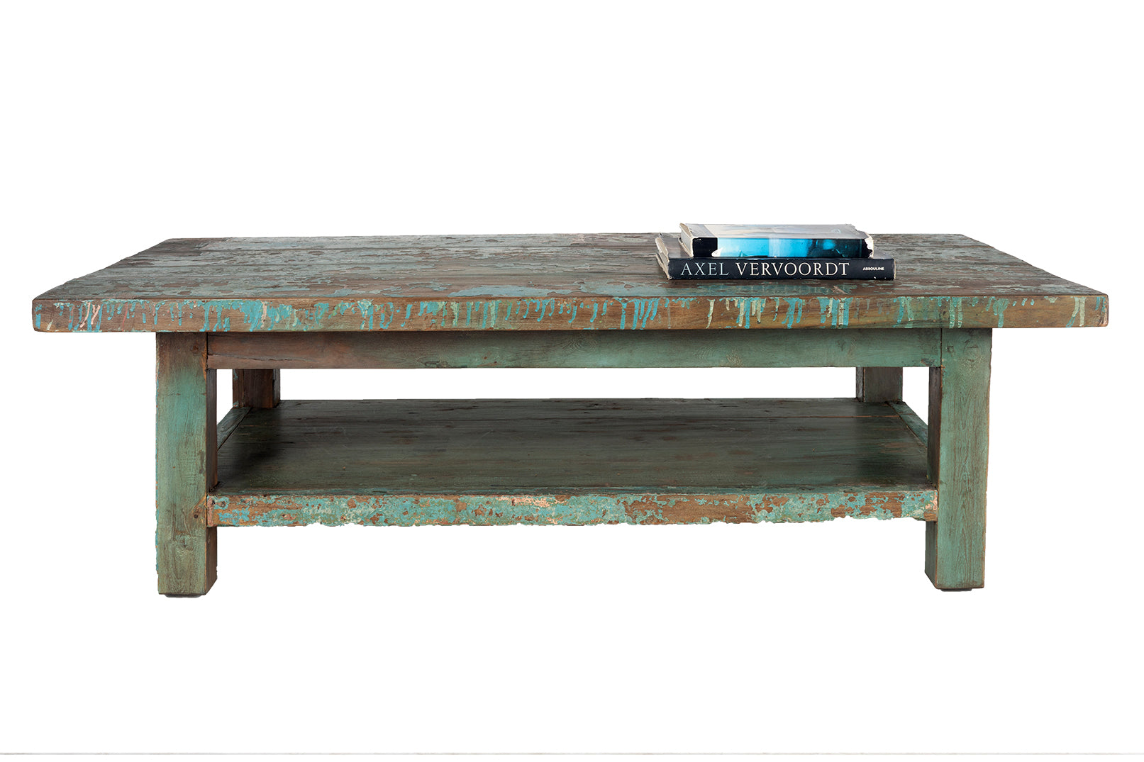Vintage Coffee Table in Original Paint Patina