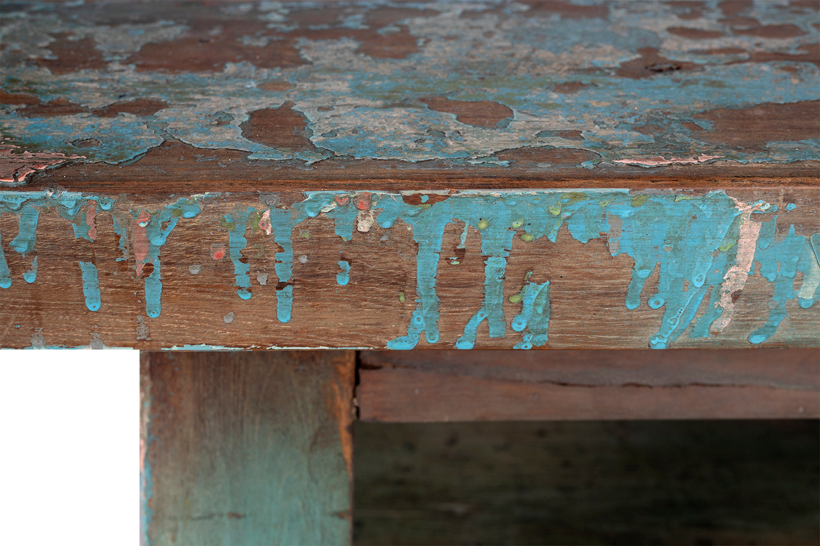 Vintage Coffee Table in Original Paint Patina