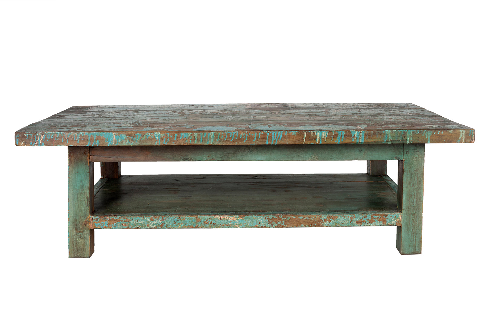 Vintage Coffee Table in Original Paint Patina