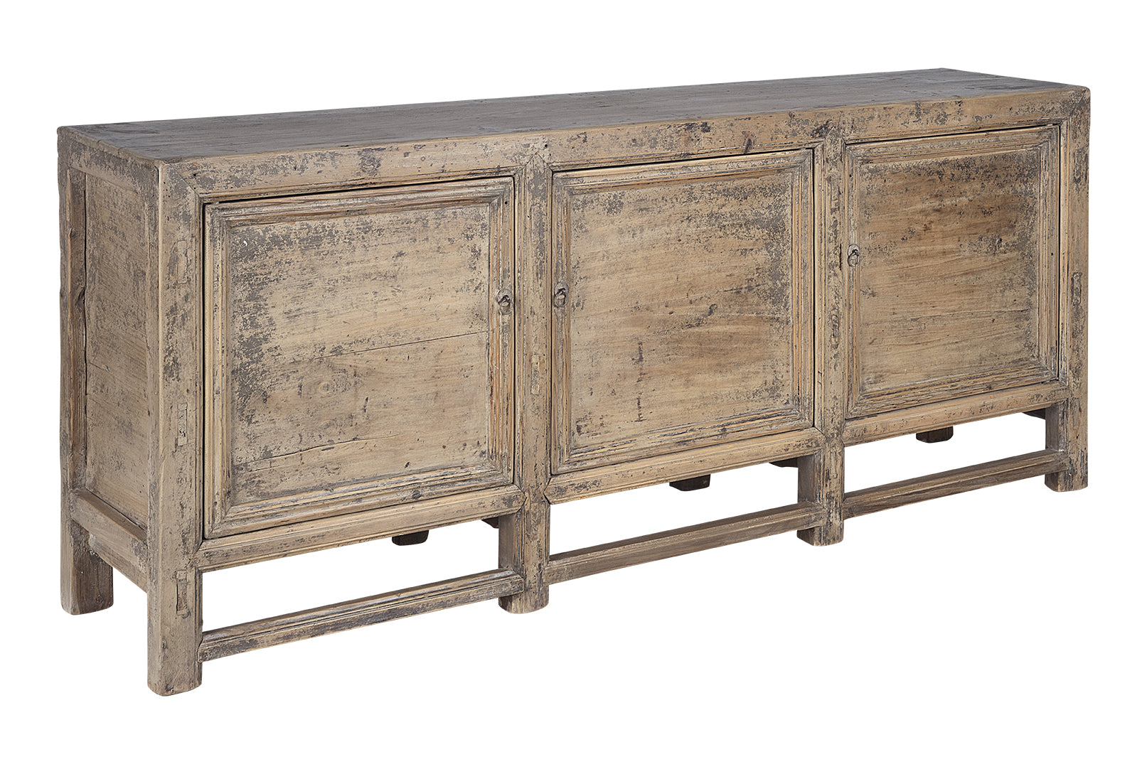 Three Door Server in Reclaimed Elm