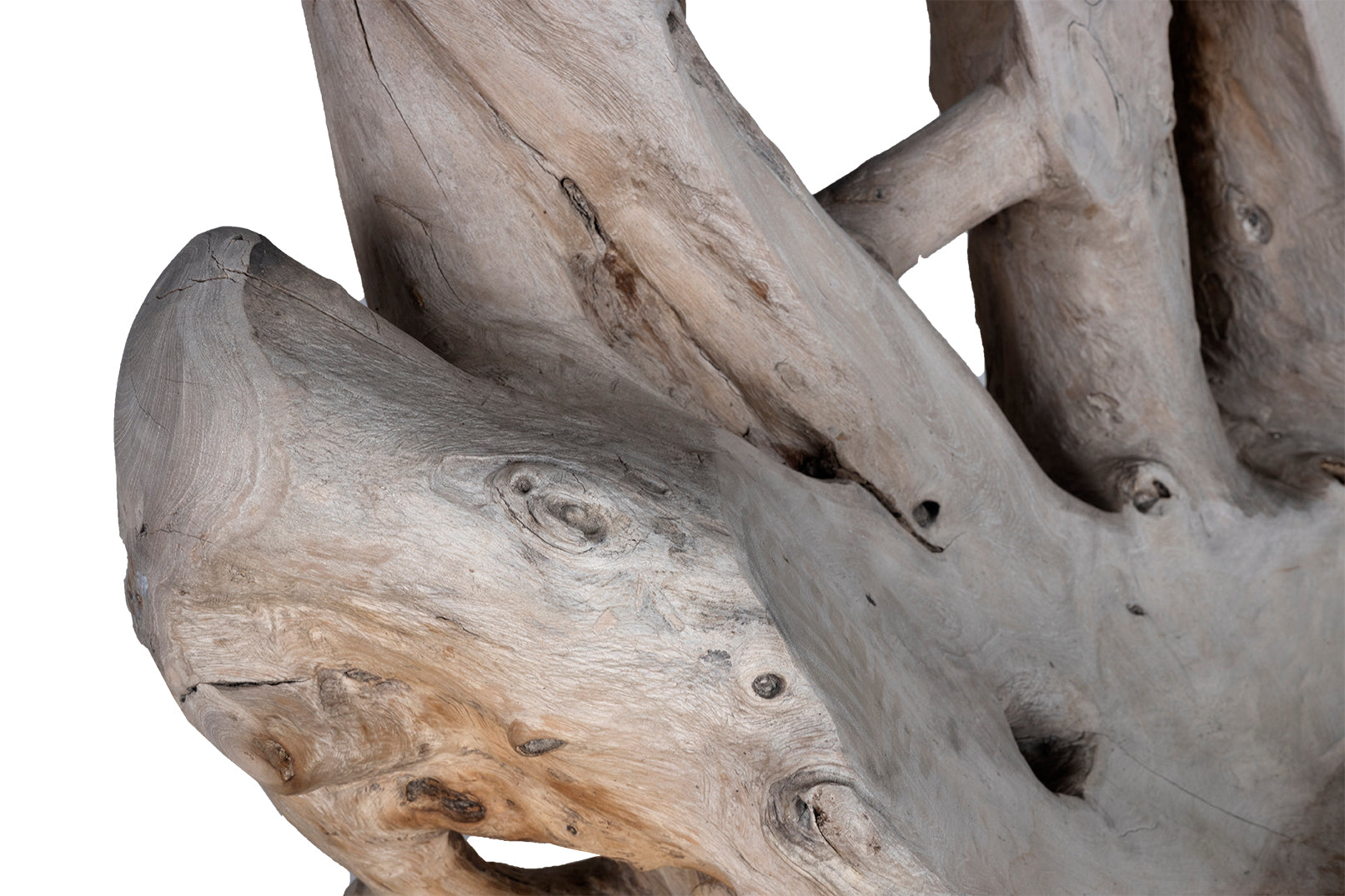 Organic Root Wood Form Outdoor Teak Chair