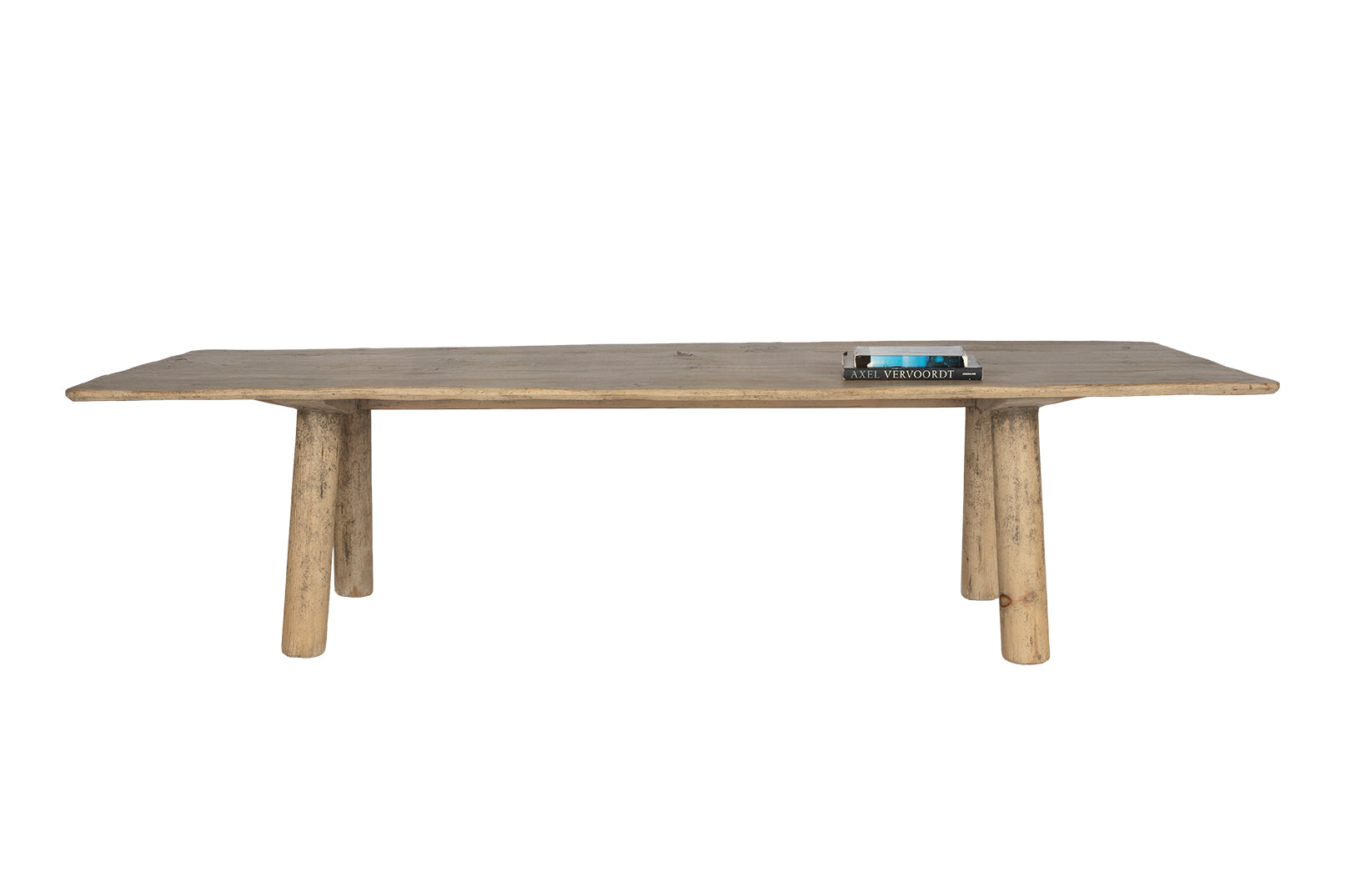 Reclaimed Elm Dining table with Limb Legs