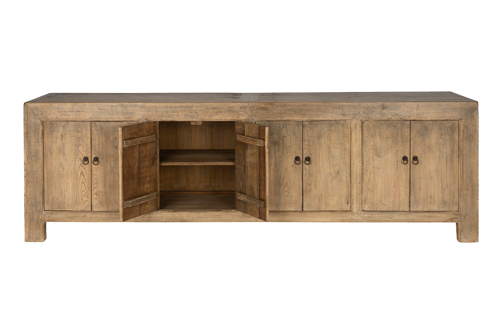 Eight Door Server in Reclaimed Elm