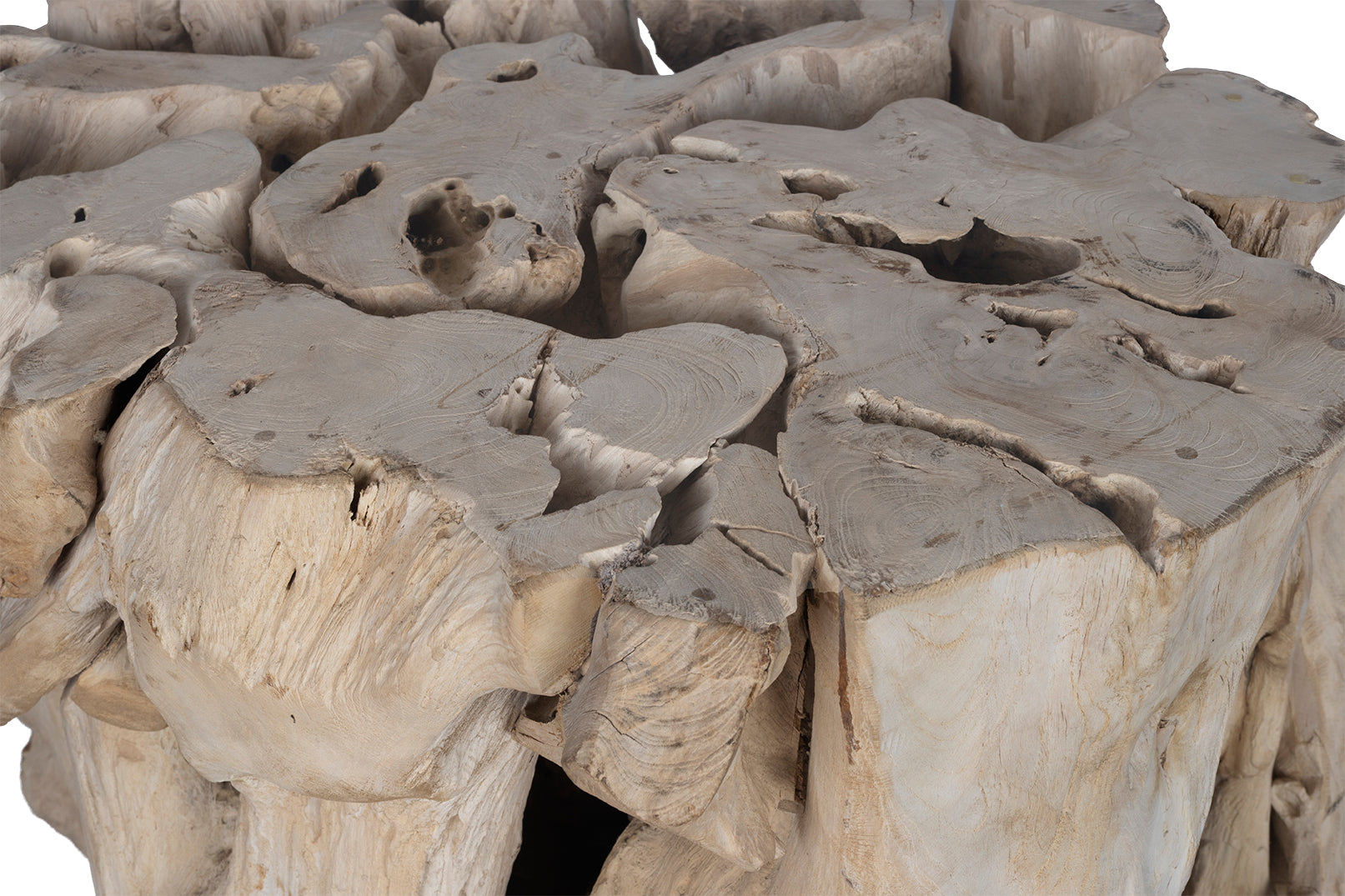 Teak Driftwood Table Base