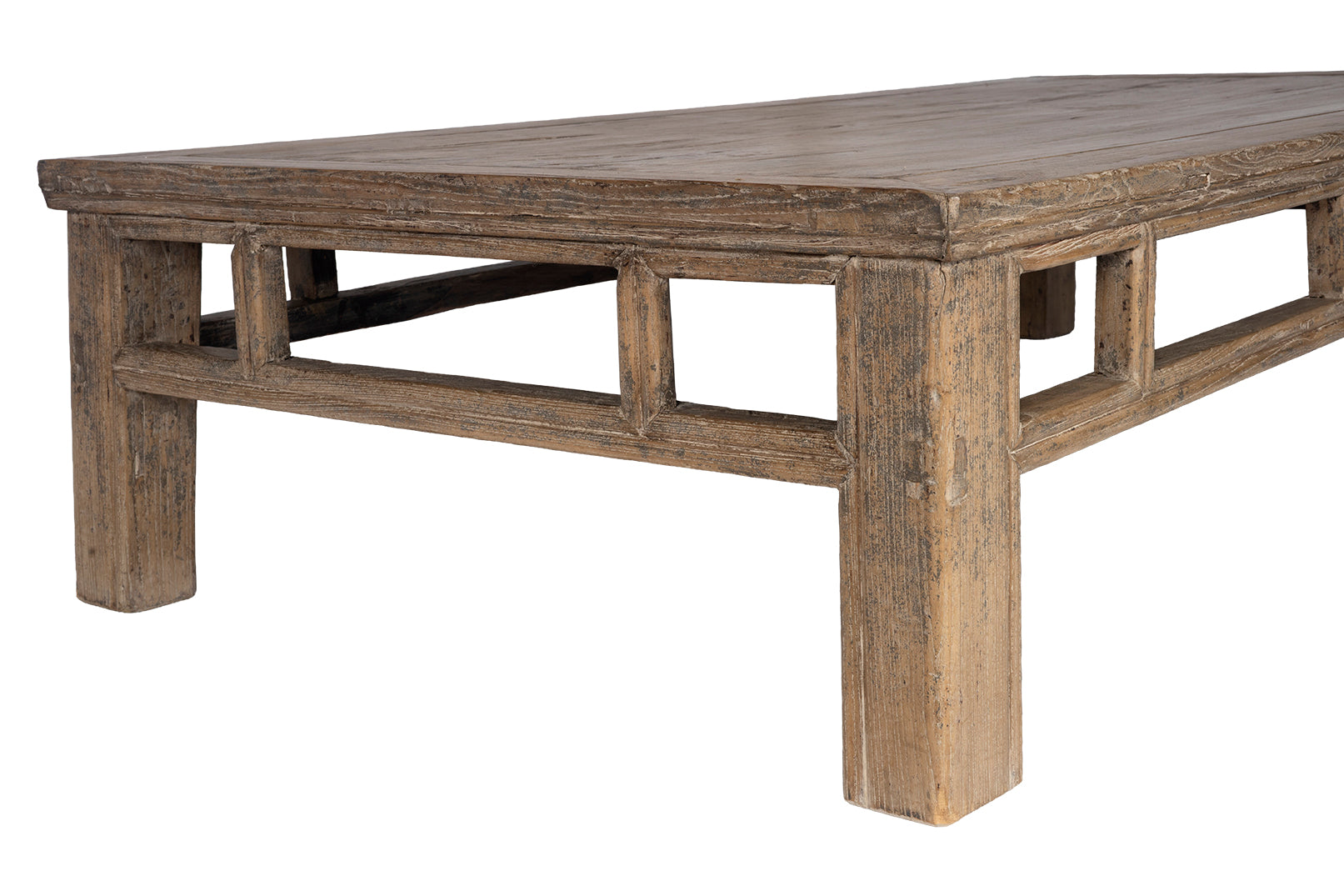 Transitional Reclaimed Elm Coffee Table