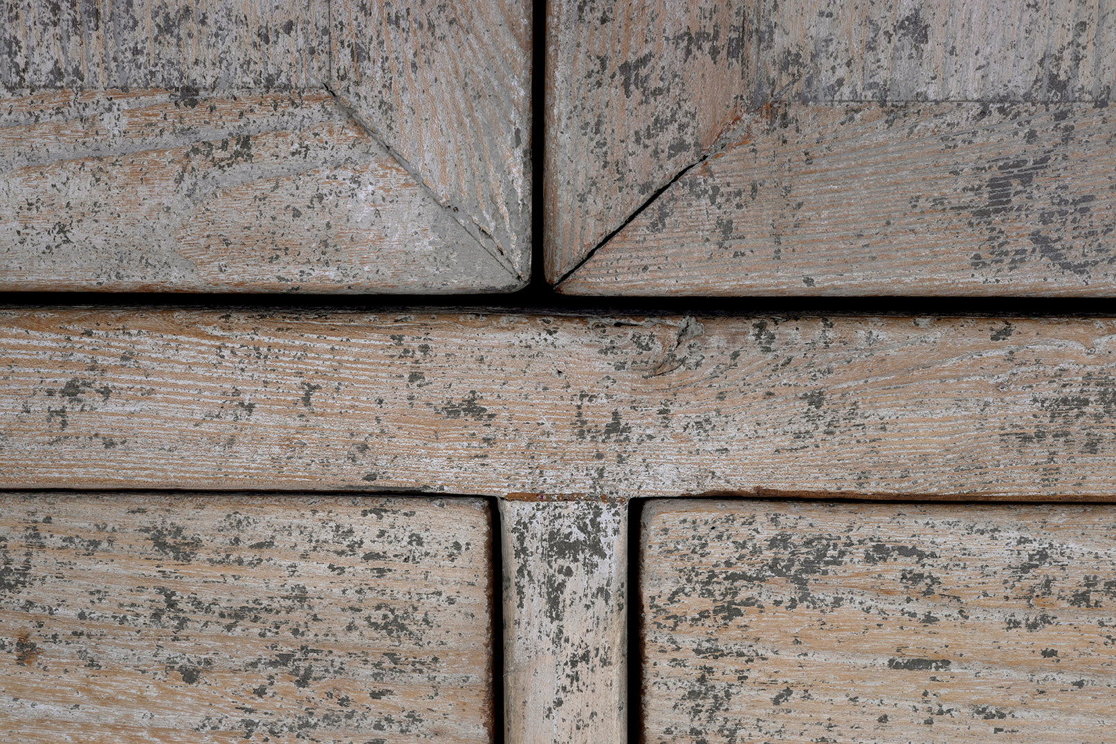 Two Door Reclaimed Elm Armoire