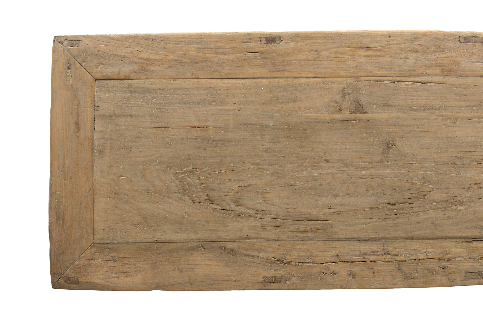 Reclaimed Elm Coffee Table with Four Drawers