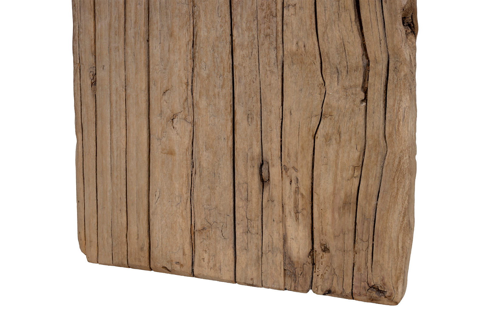 Organic Bleached Elm Waterfall Console