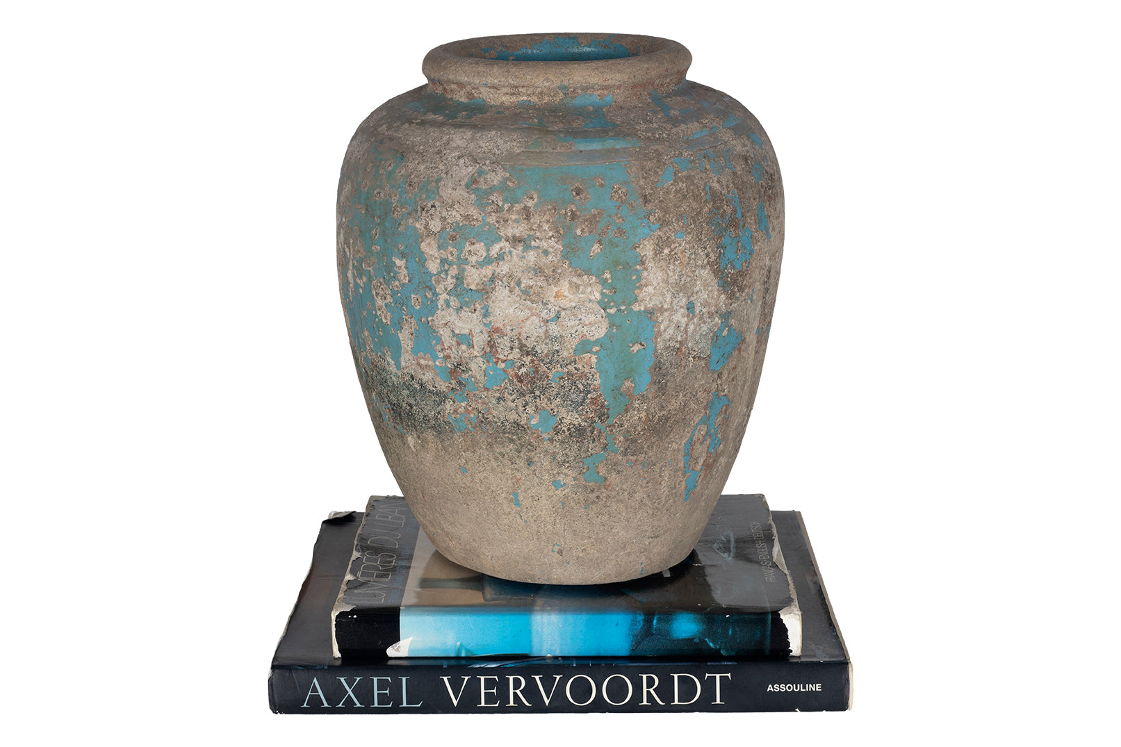 Terra Cotta Pot with Distressed Finish