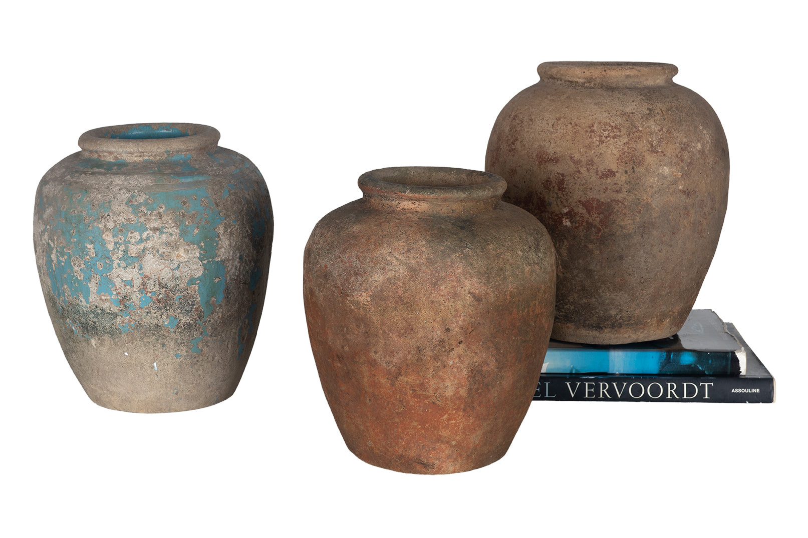 Terra Cotta Pot with Distressed Finish