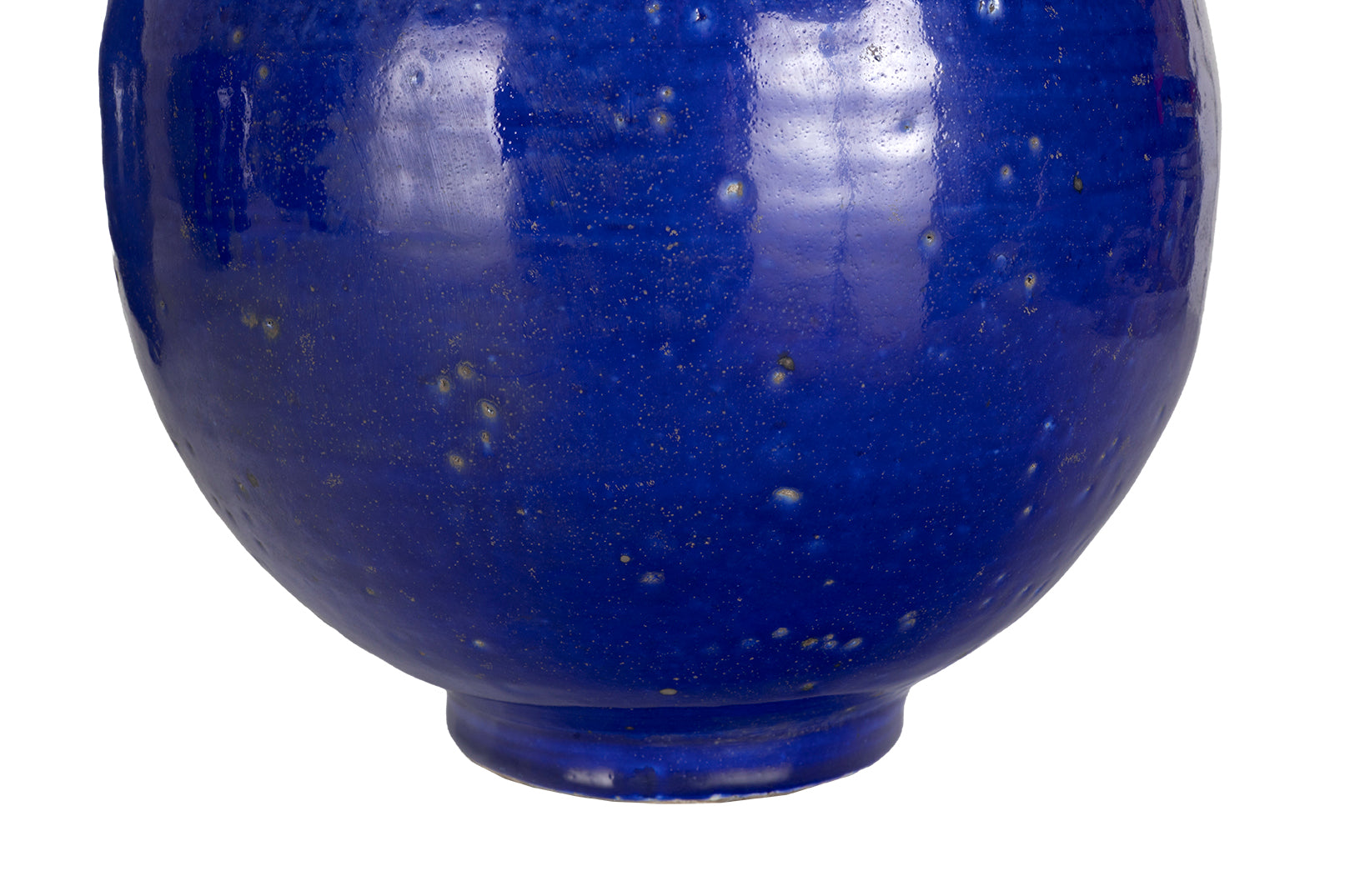 Cobalt Glazed Pot