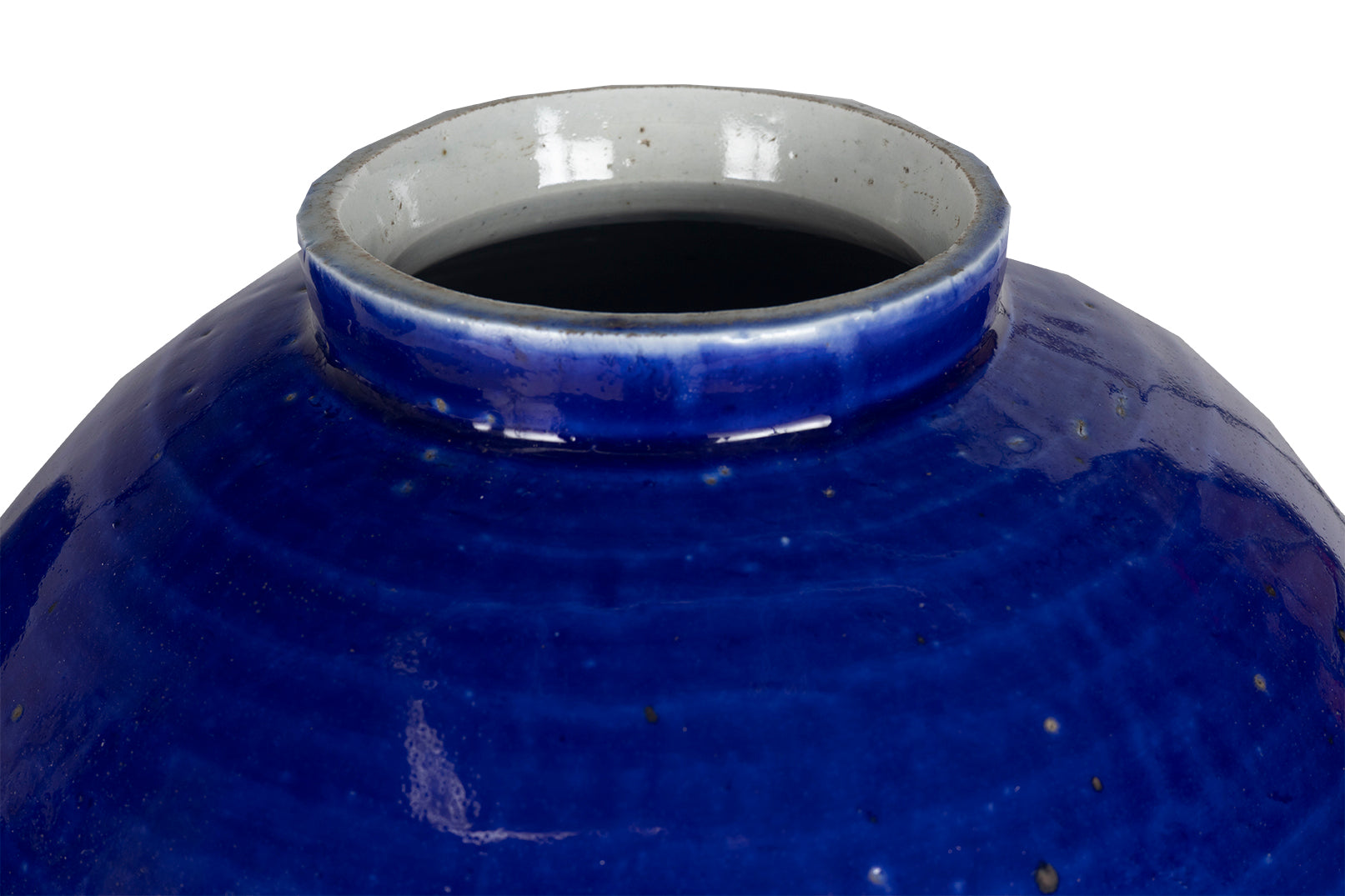 Cobalt Glazed Pot
