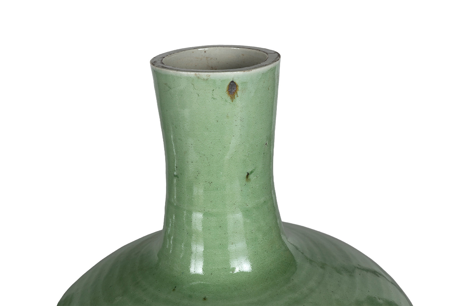 Green Gazed Vase