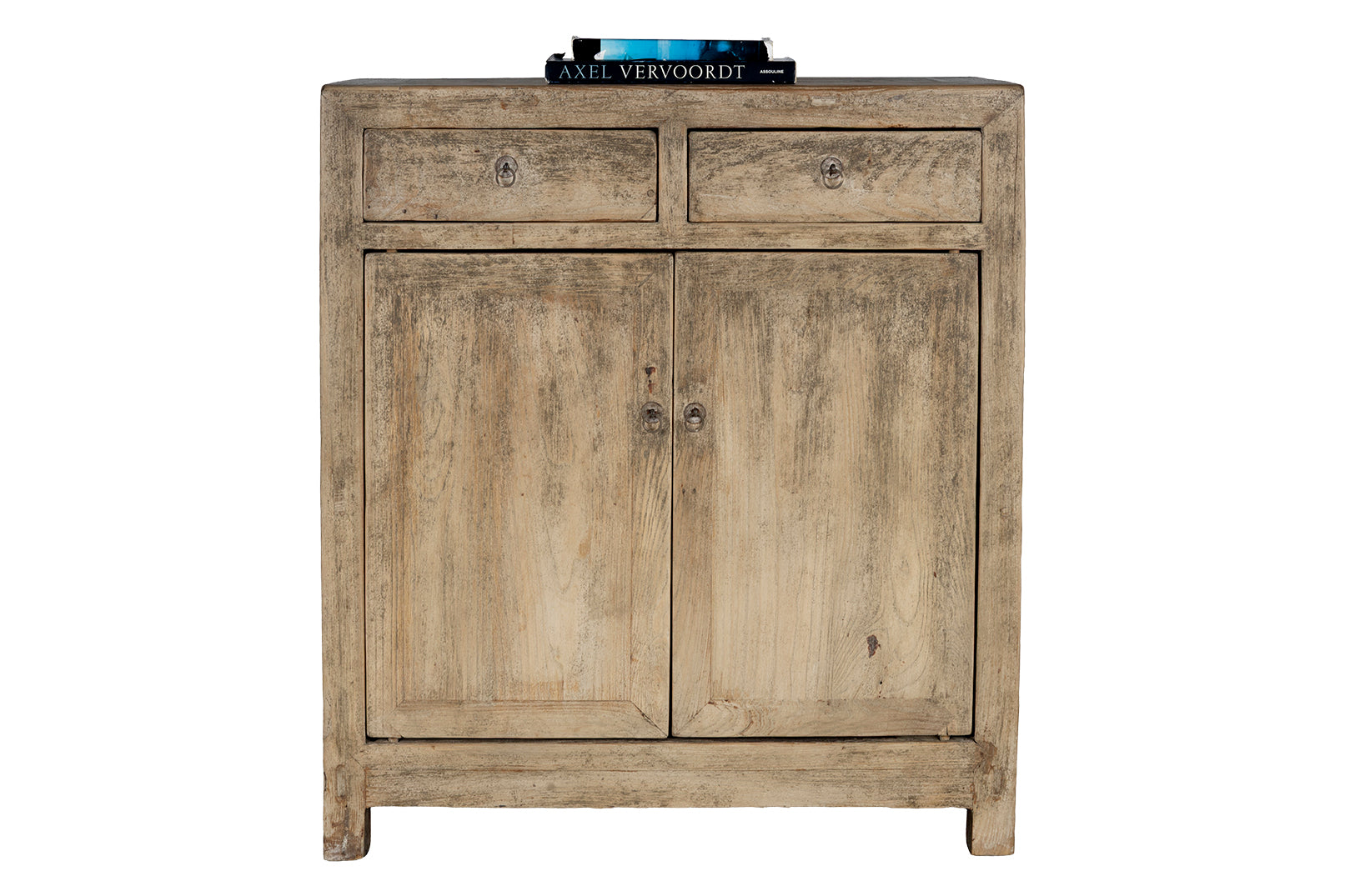 Two Door Elm Nightstand