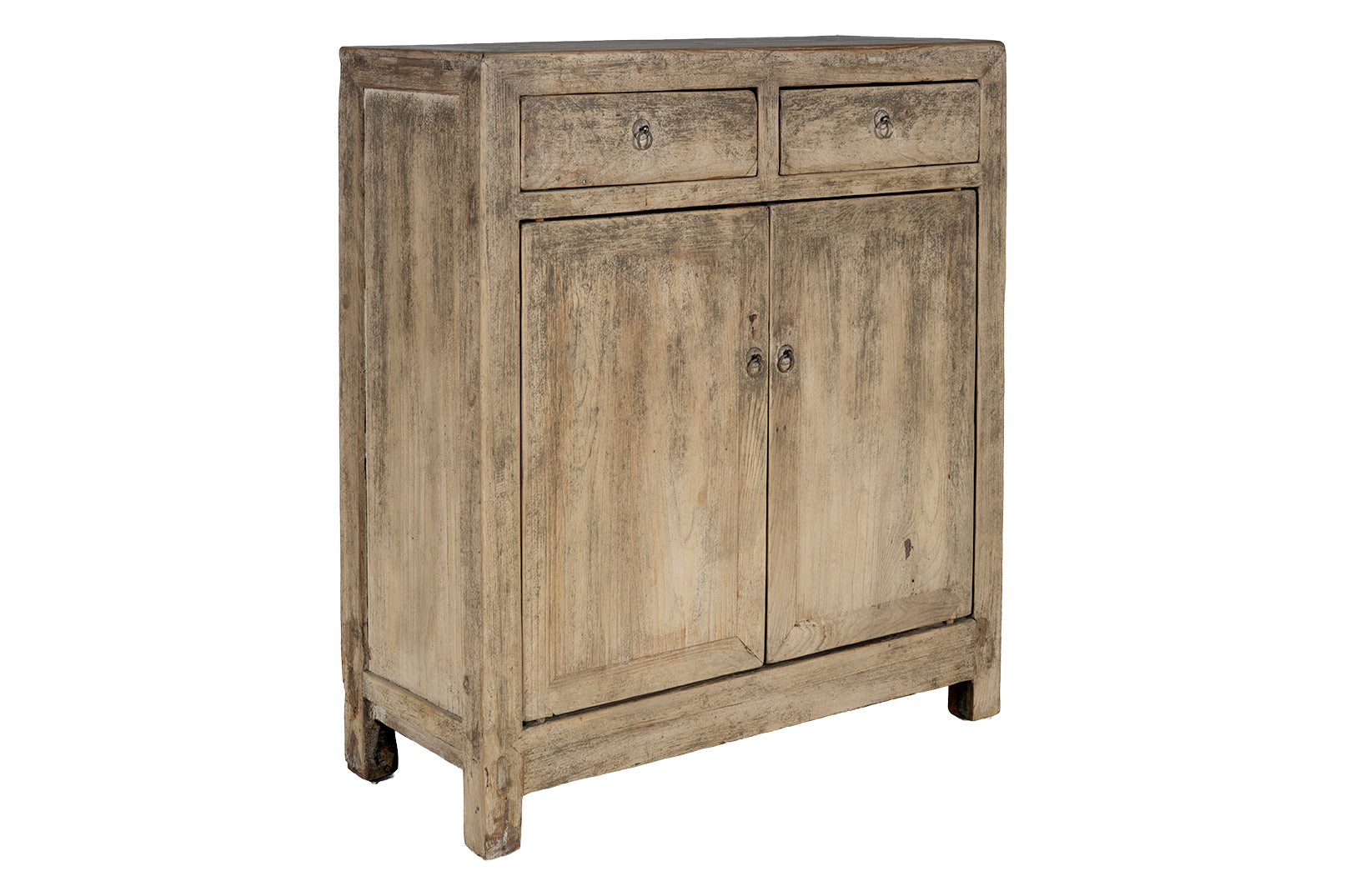 Two Door Elm Nightstand