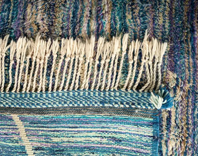 Moroccan Berber Rug in Cool Multi Tone Weave