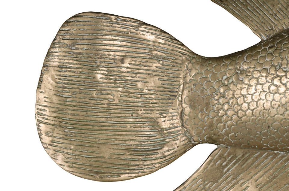 Japanese Heavy Brass Koi
