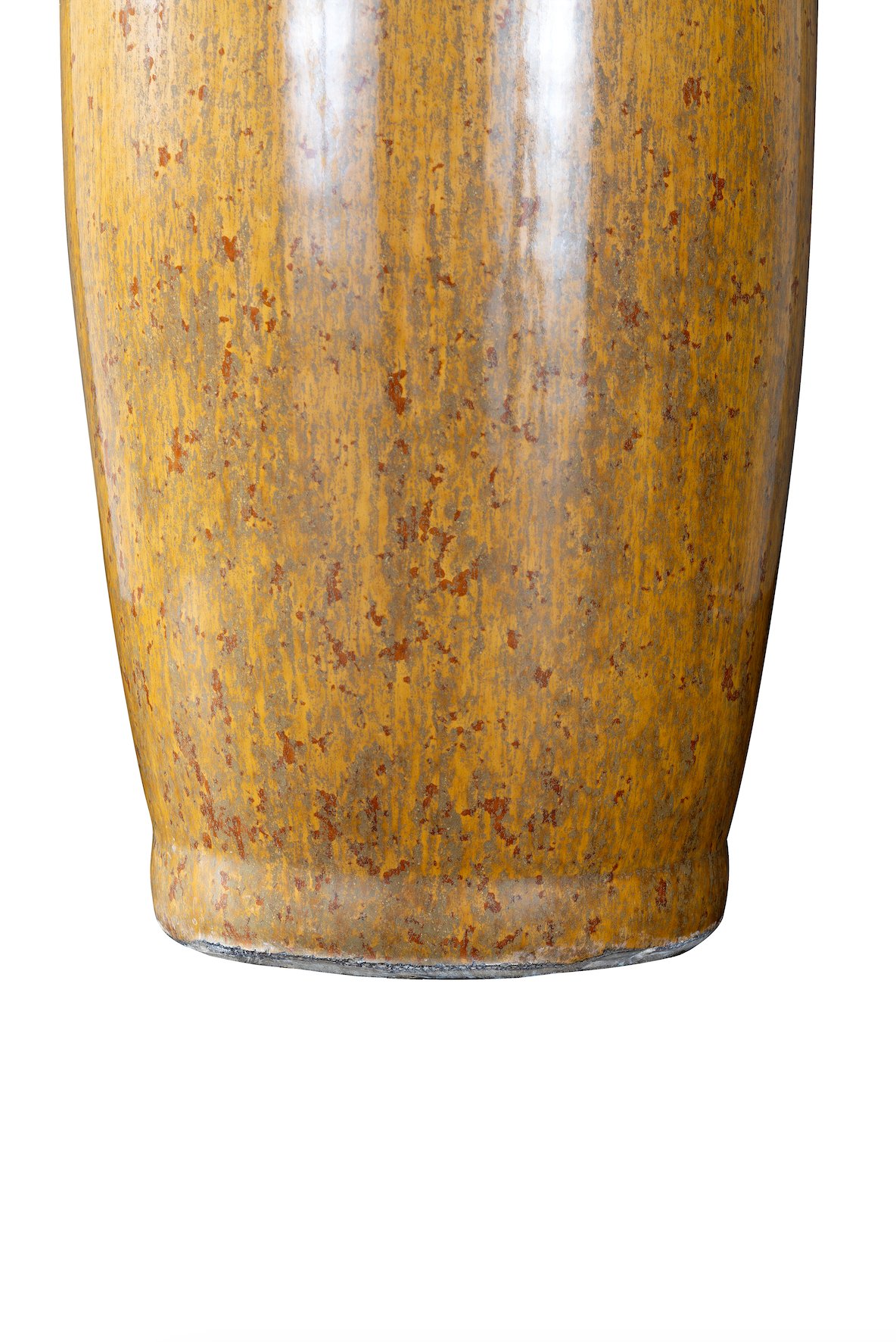 Mustard Glazed Vase